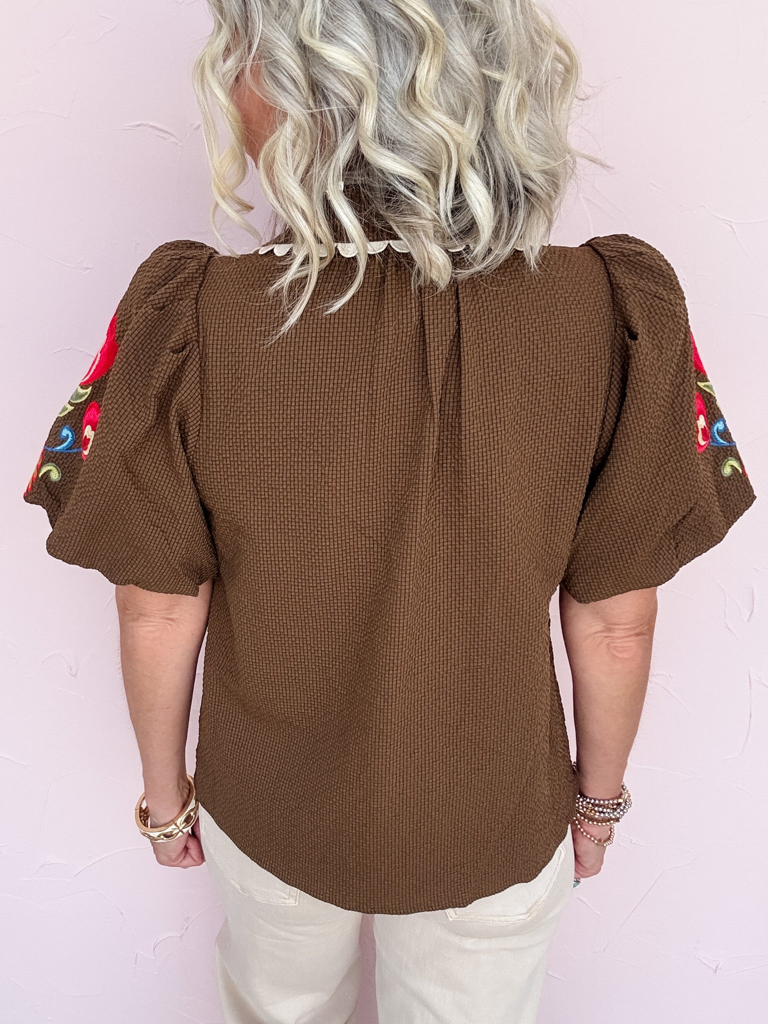 Floral Trail Top