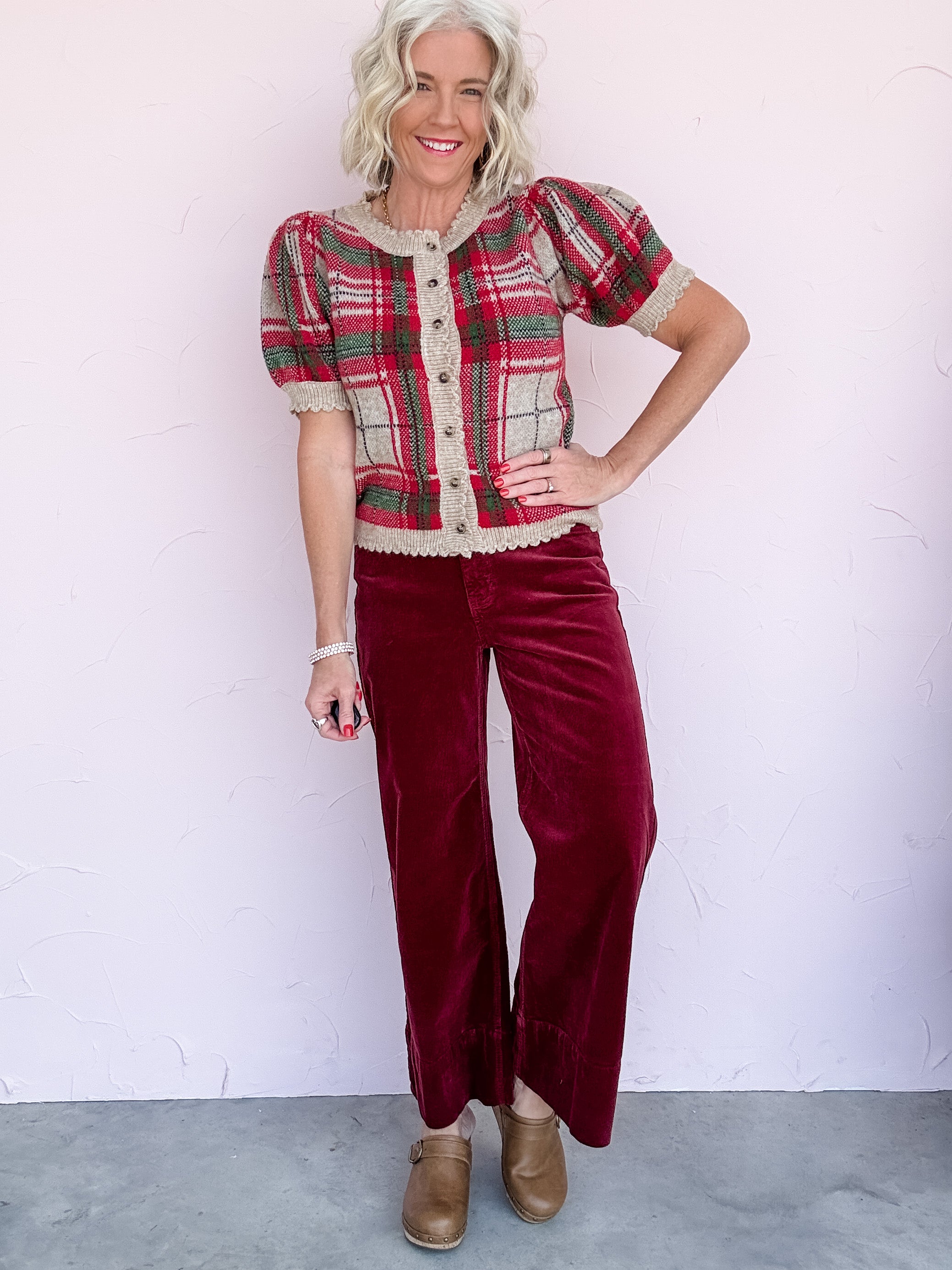 All Is Wine Corduroy Pants