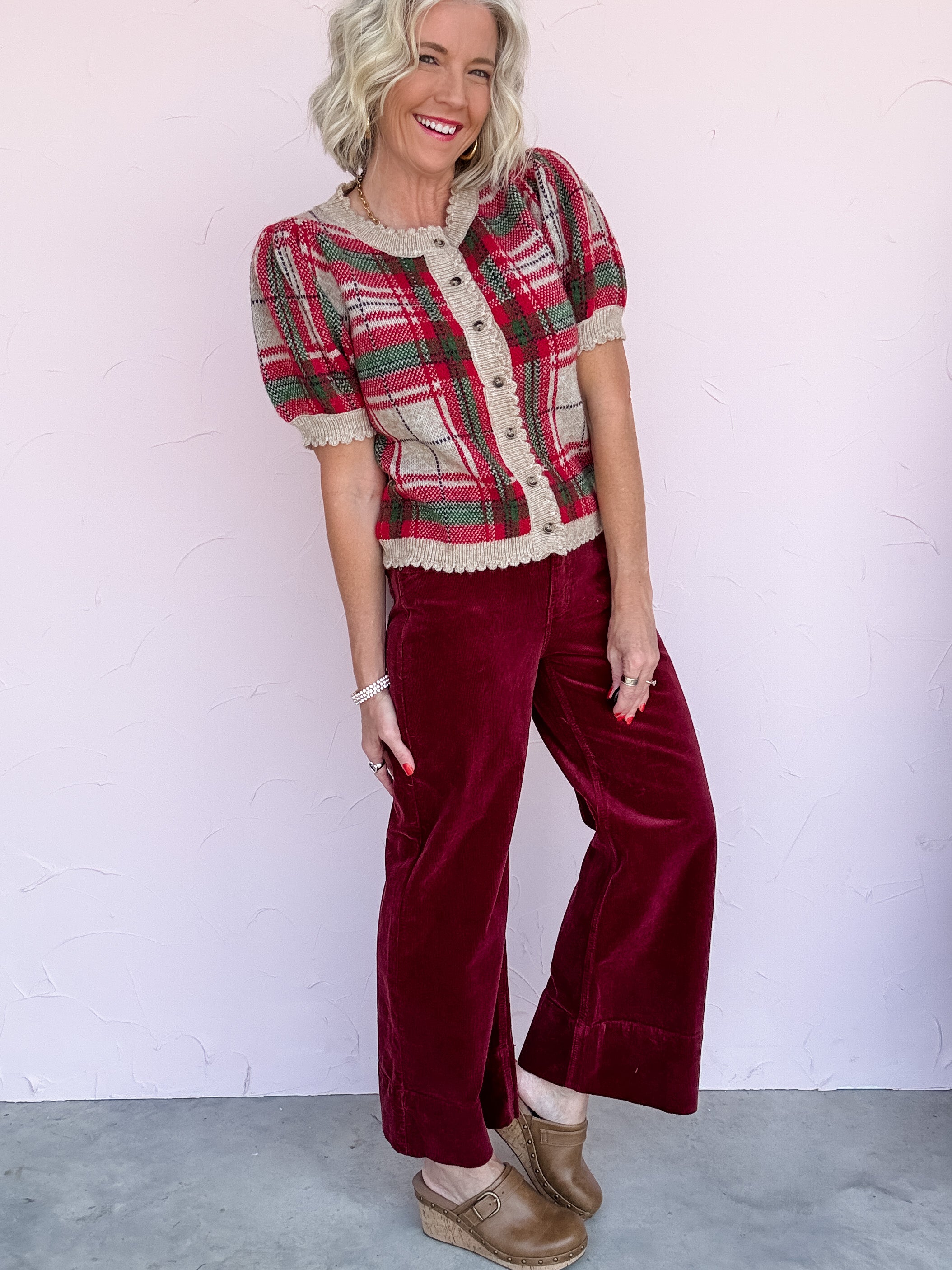 All Is Wine Corduroy Pants