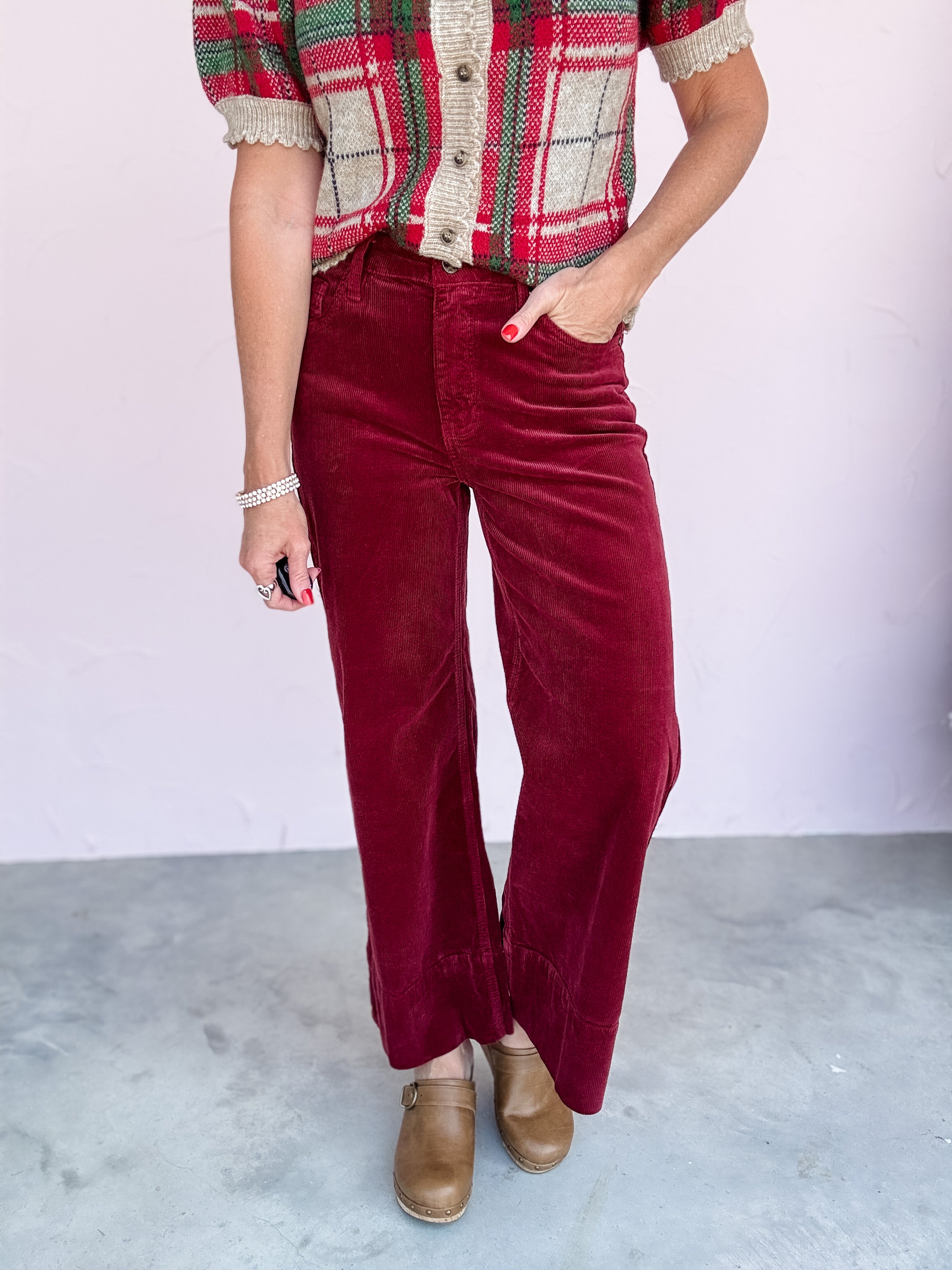 All Is Wine Corduroy Pants