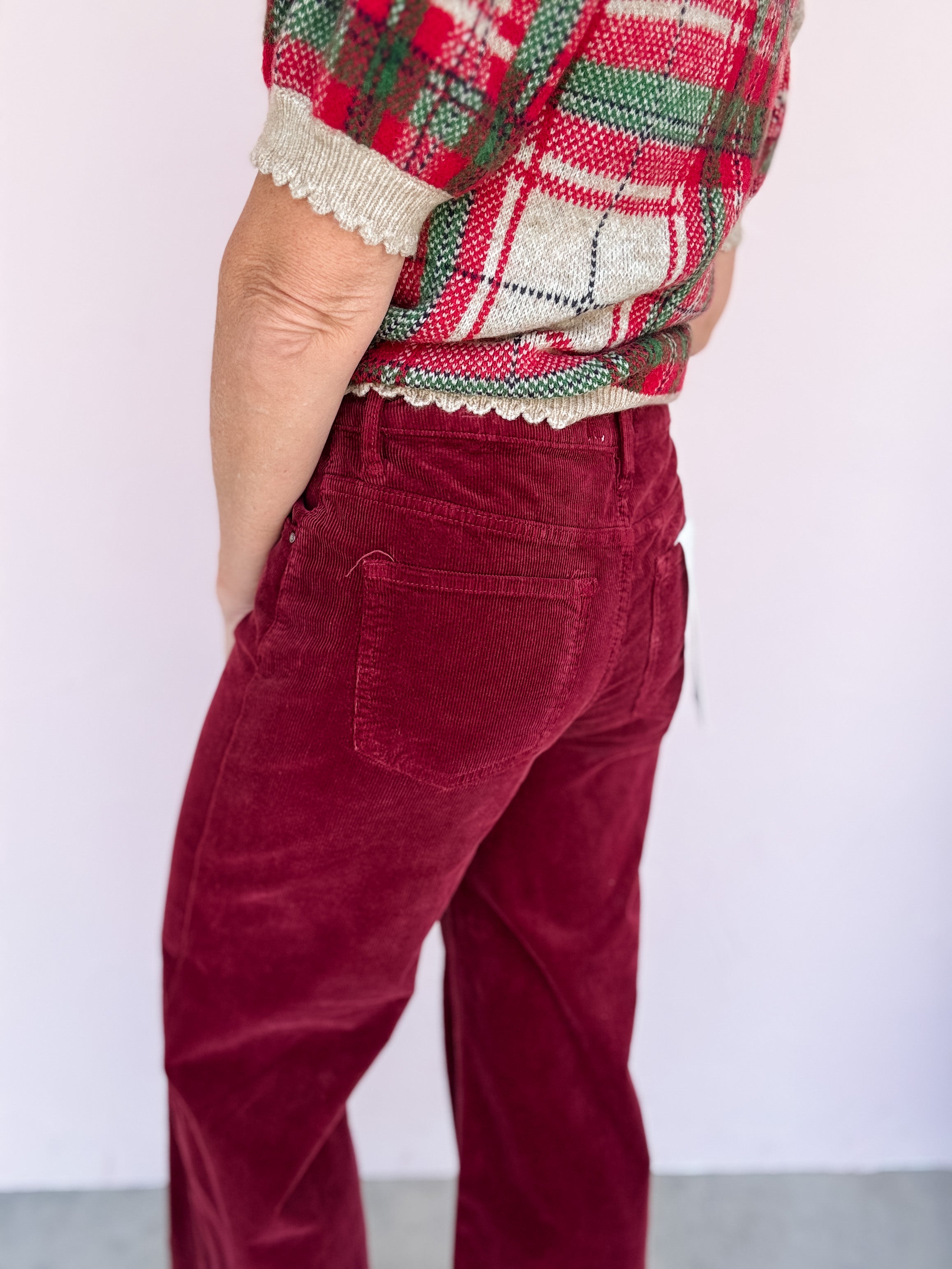 All Is Wine Corduroy Pants