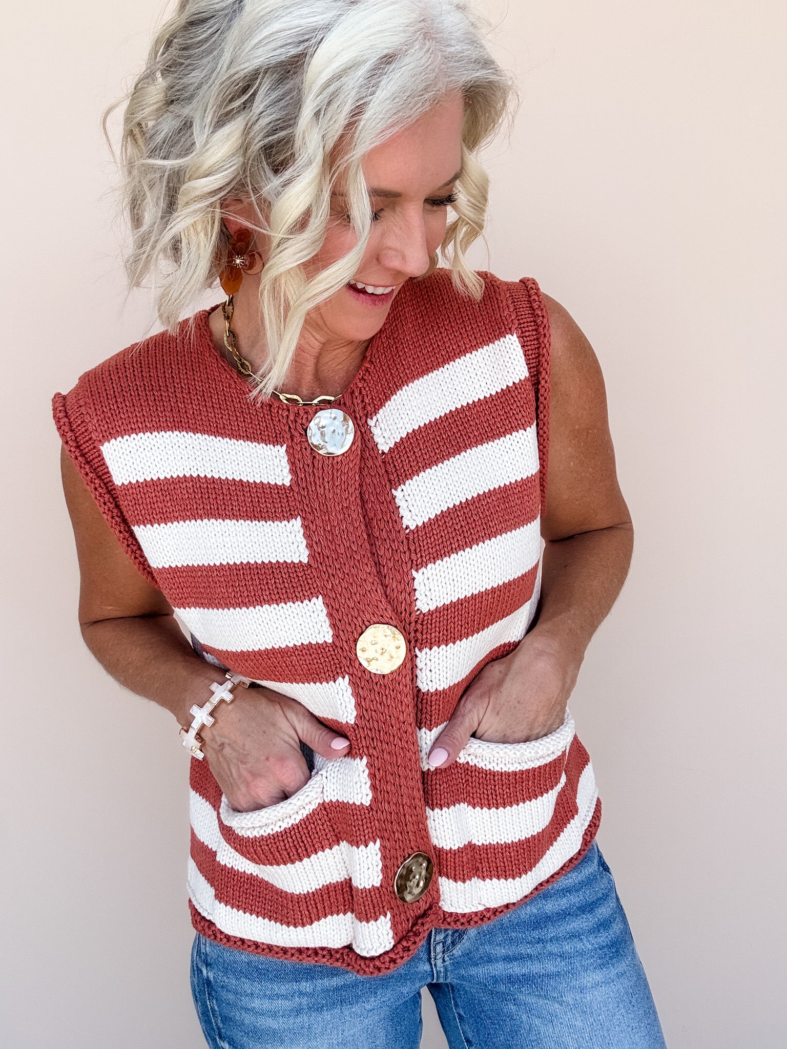 Cinnamon Roll Vest
