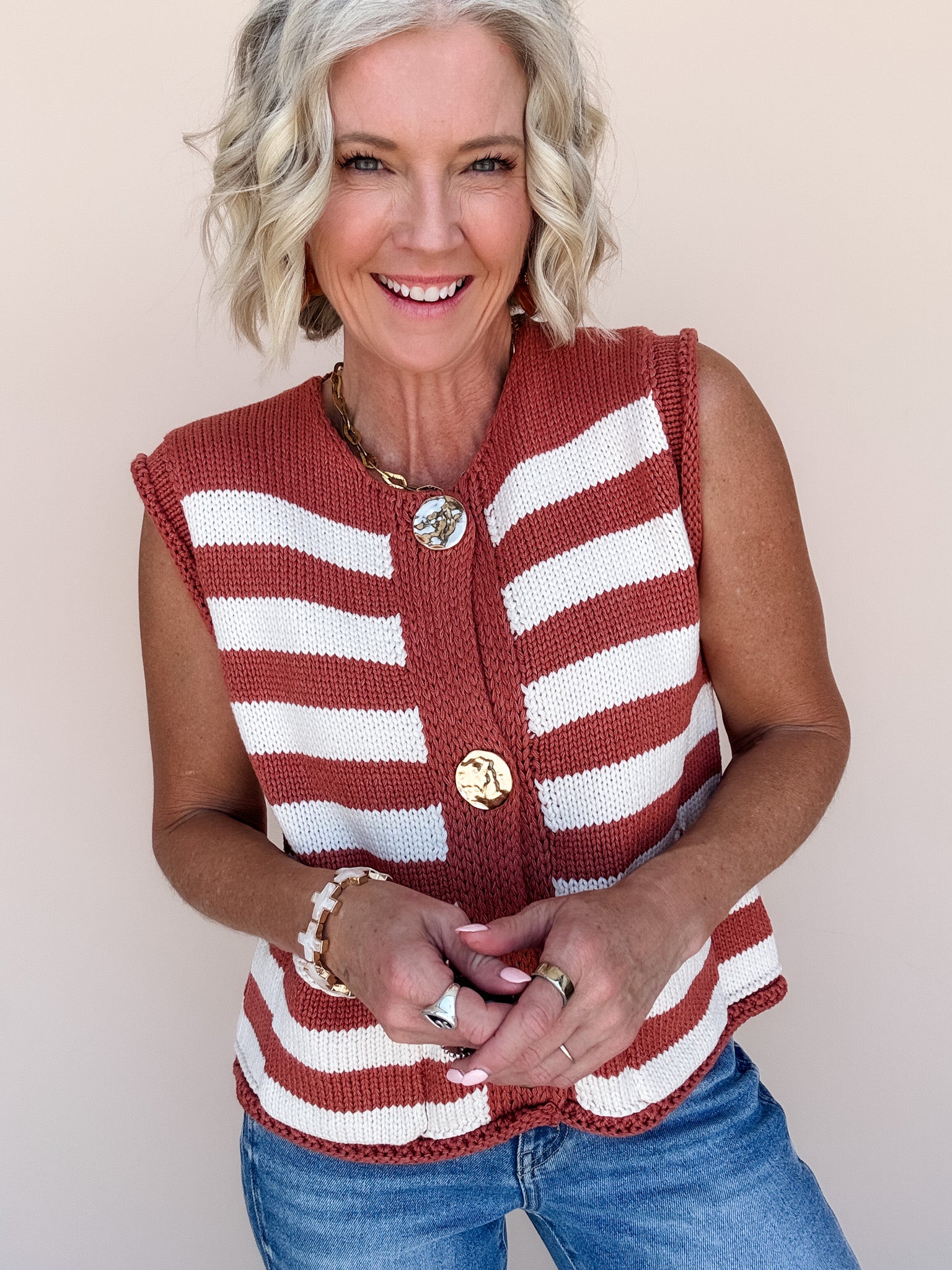 Cinnamon Roll Vest