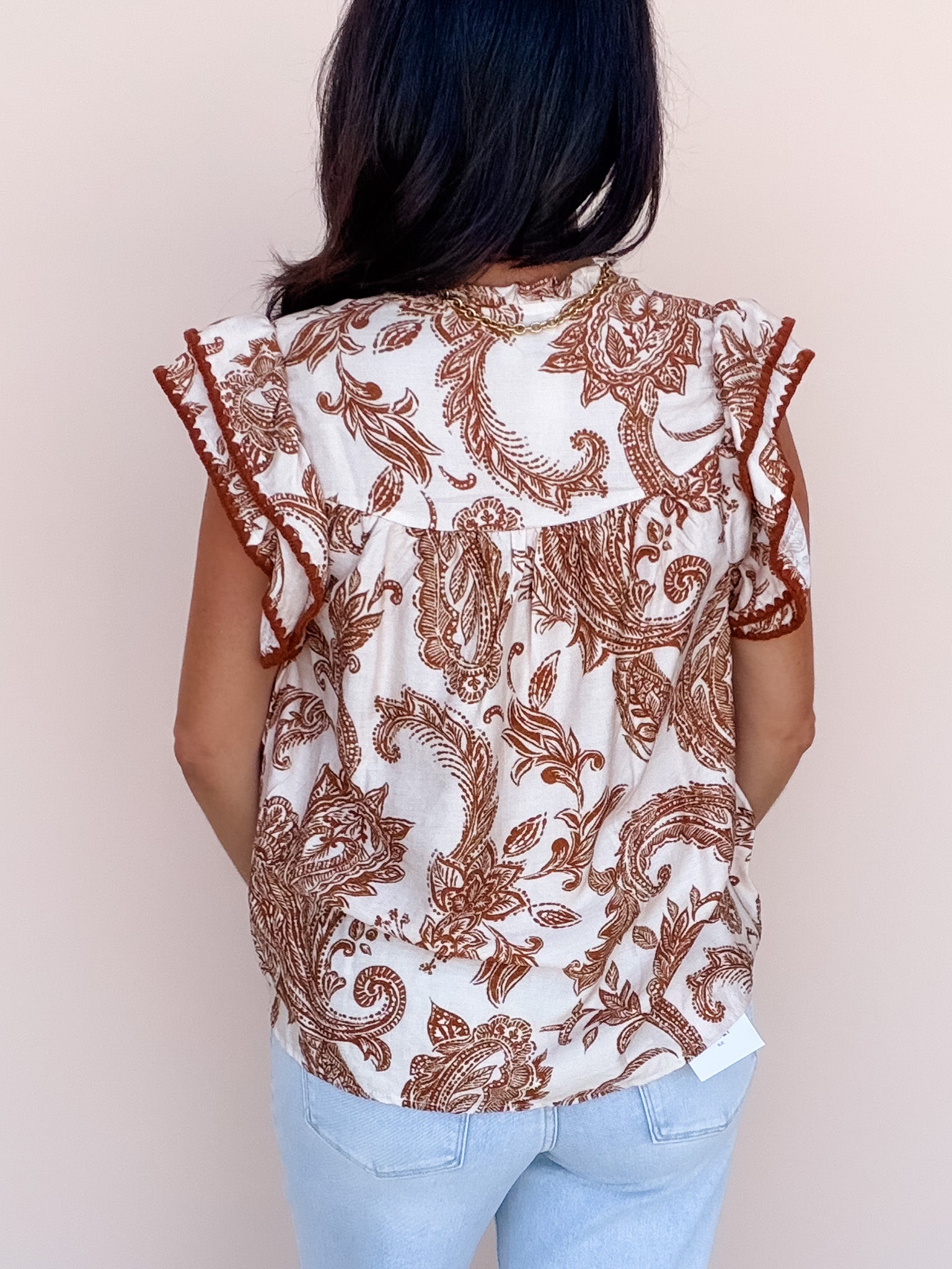 Saddle Creek Top | Caramel