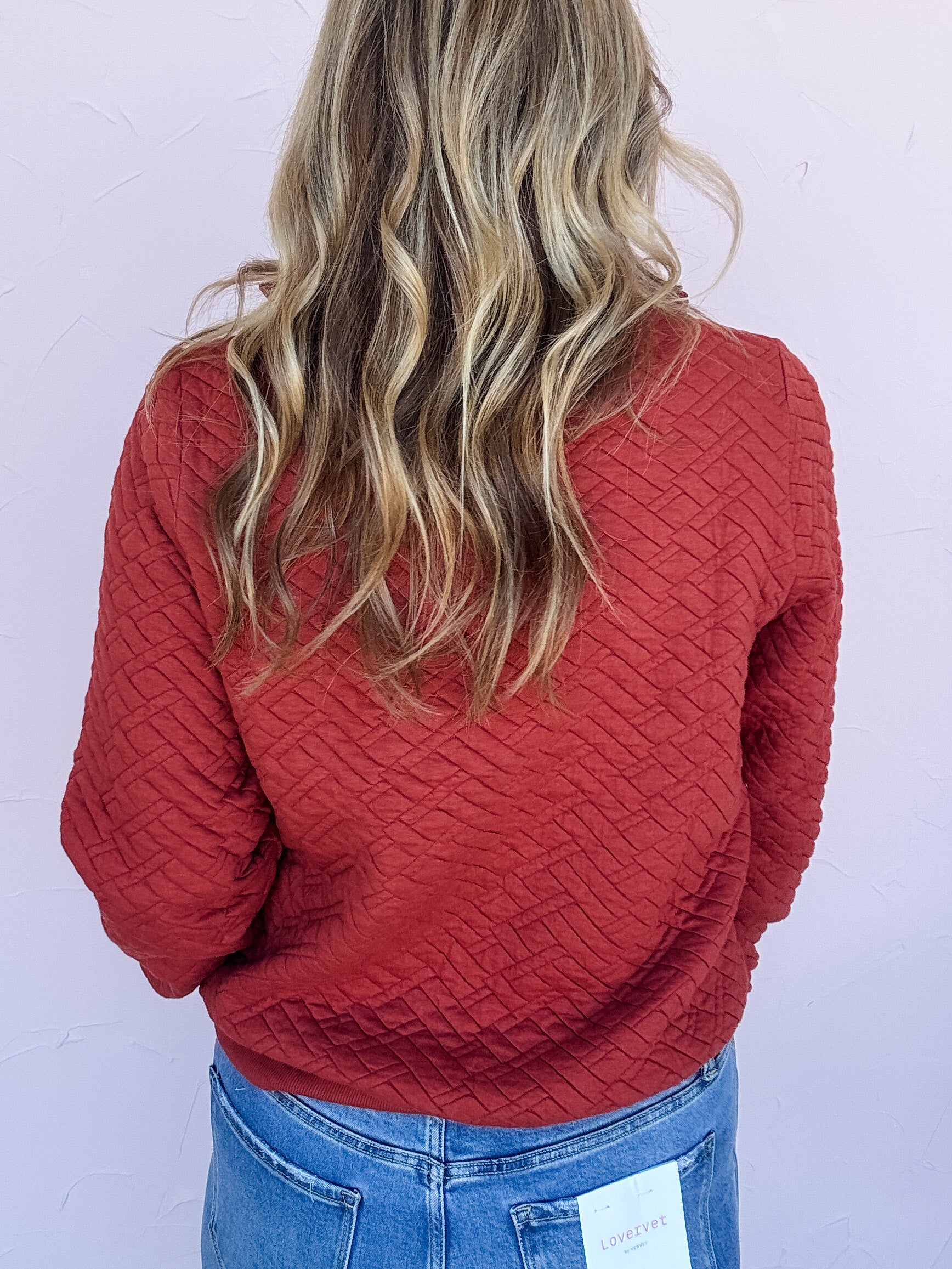 Fireside Quilted Pullover