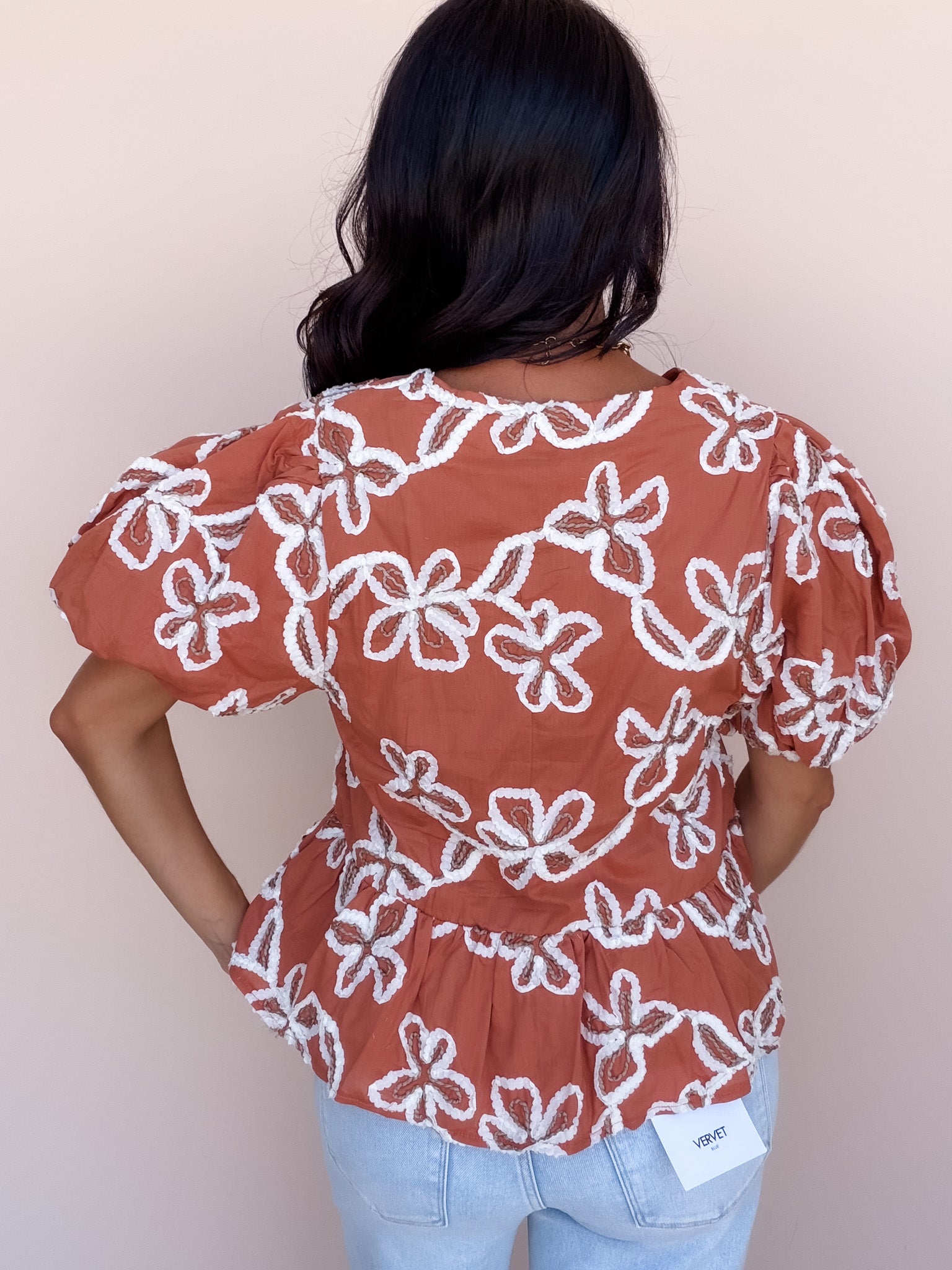 Cinnamon Rose Top