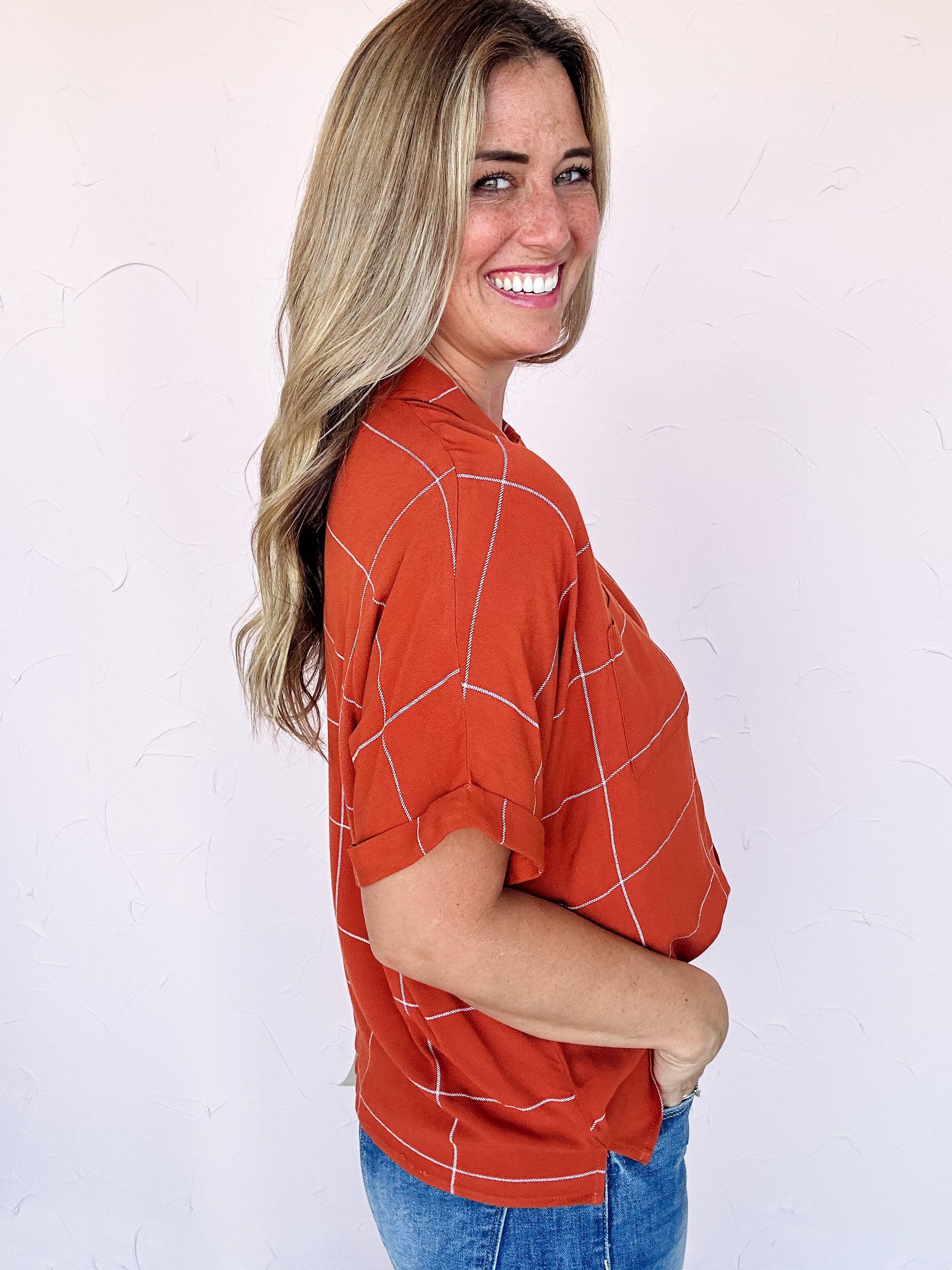 Austin Grid Button Down