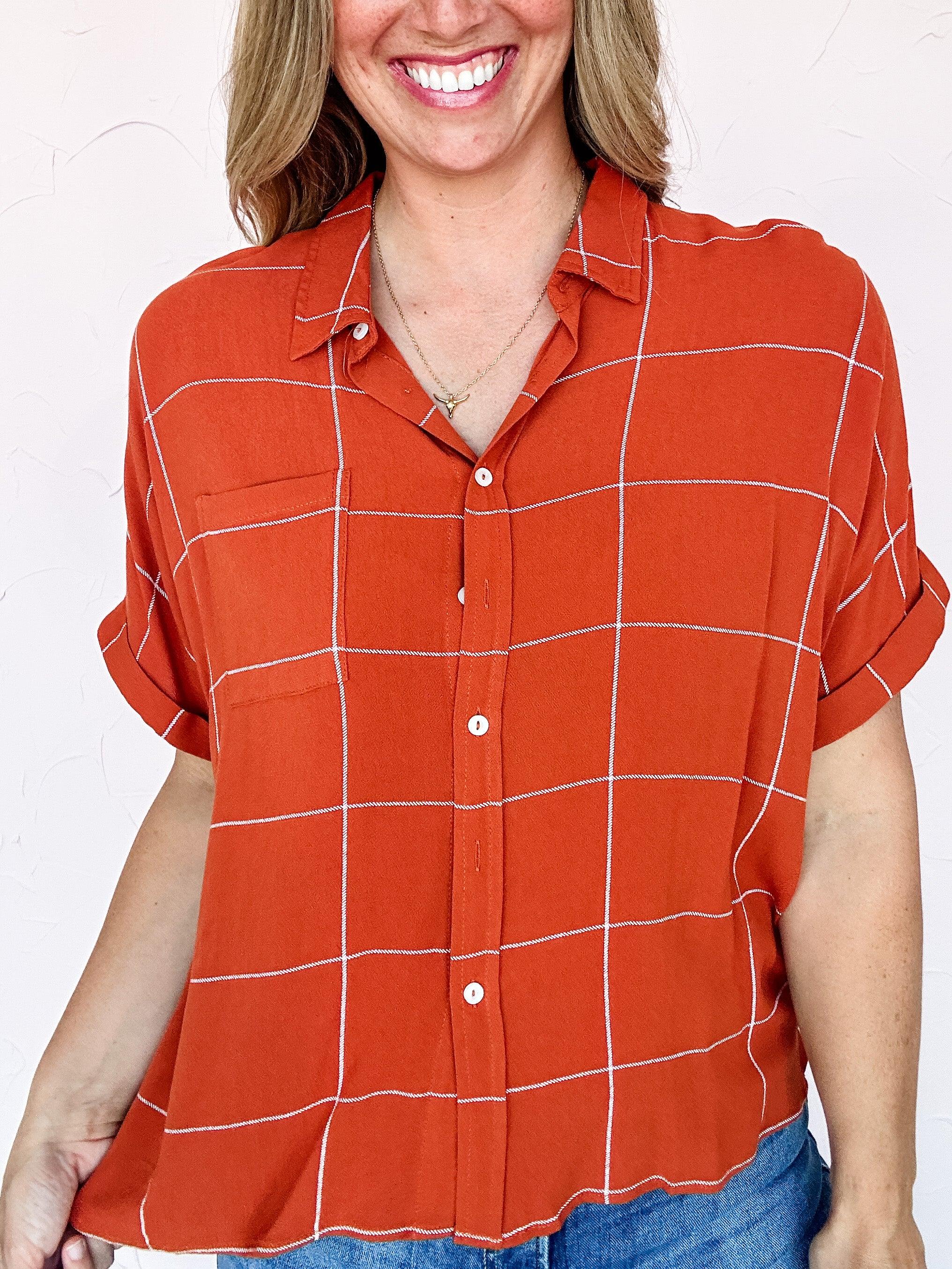 Austin Grid Button Down