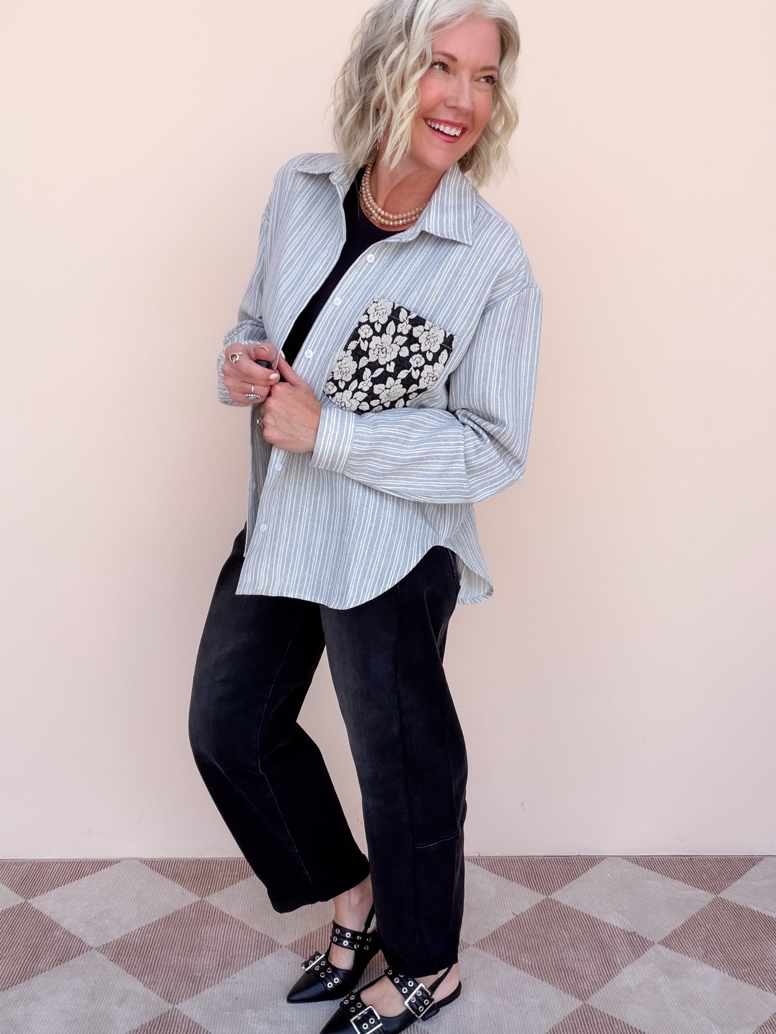 Pocket Edit Button Down