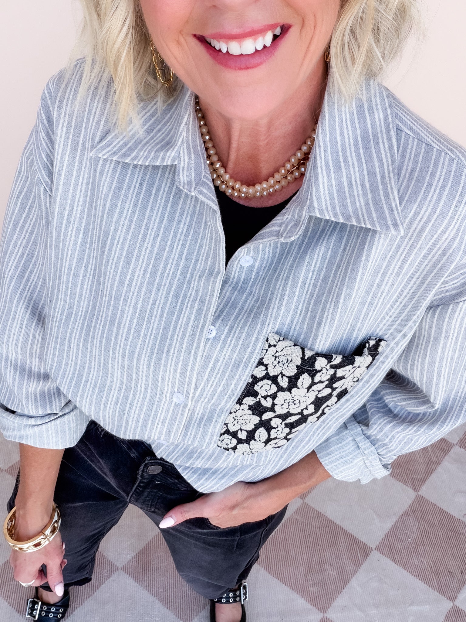 Pocket Edit Button Down