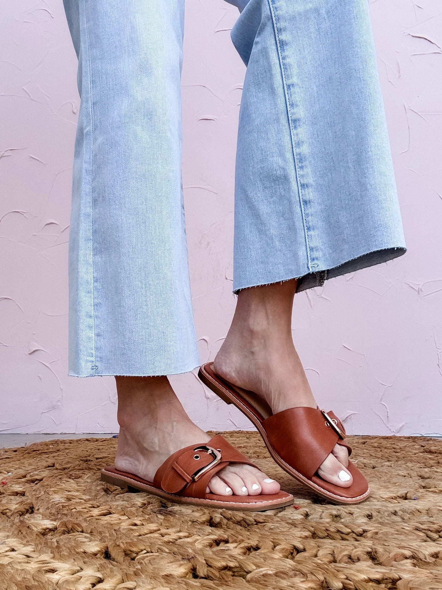 Saddle Up Buckle Sandal | Corkys