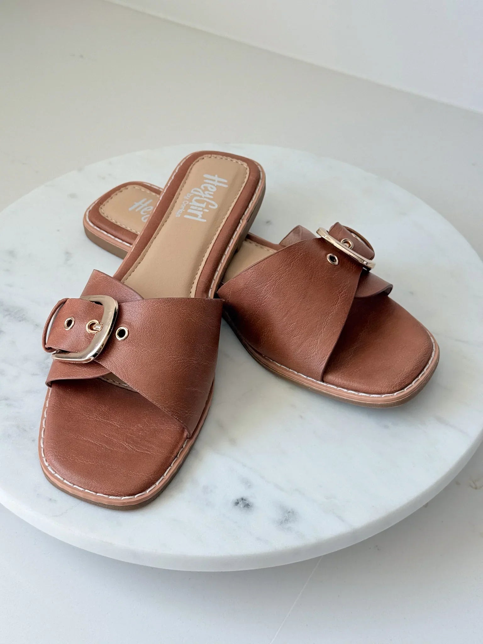 Saddle Up Buckle Sandal | Corkys