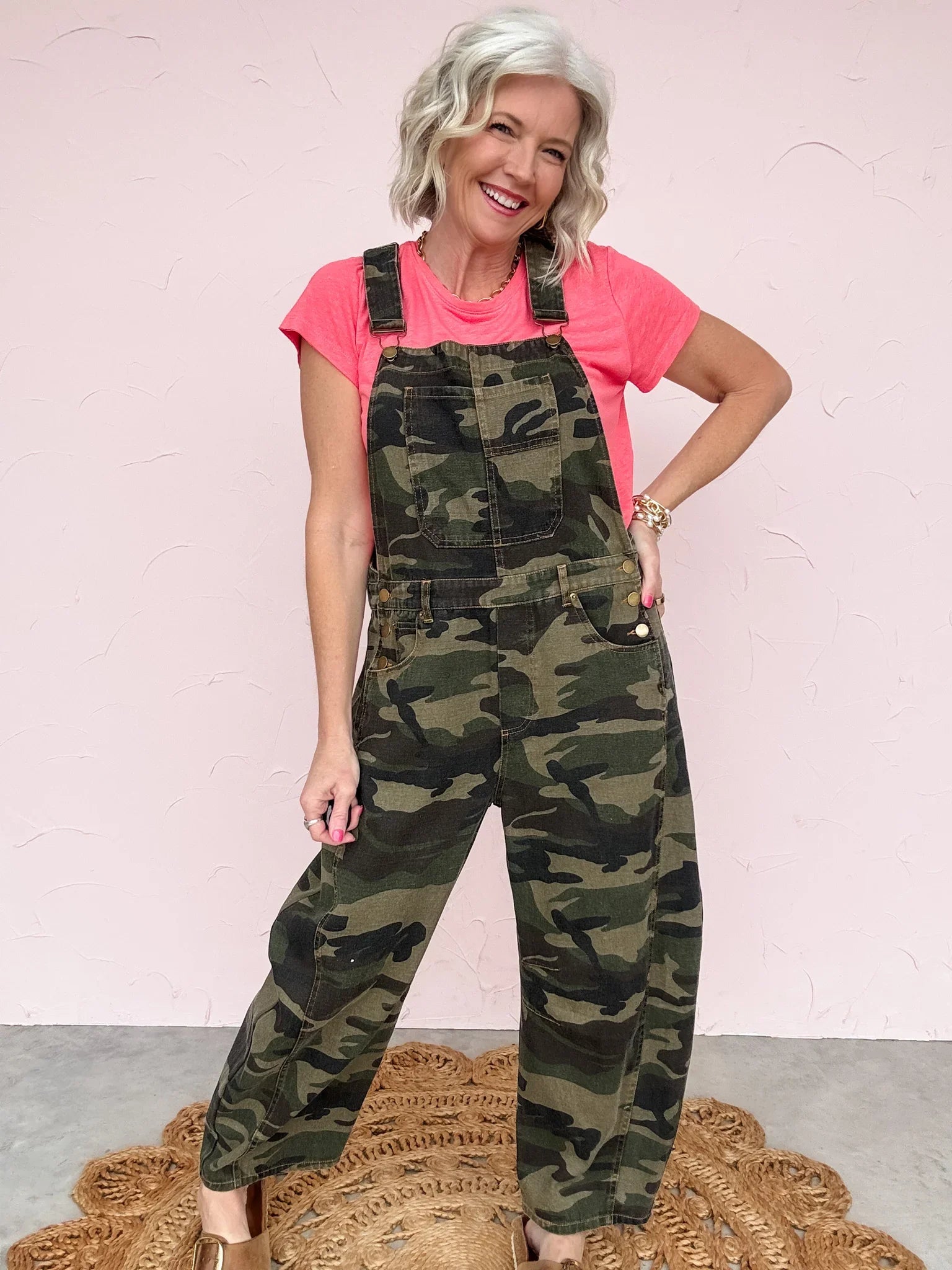 Hidden Agenda Camo Overalls