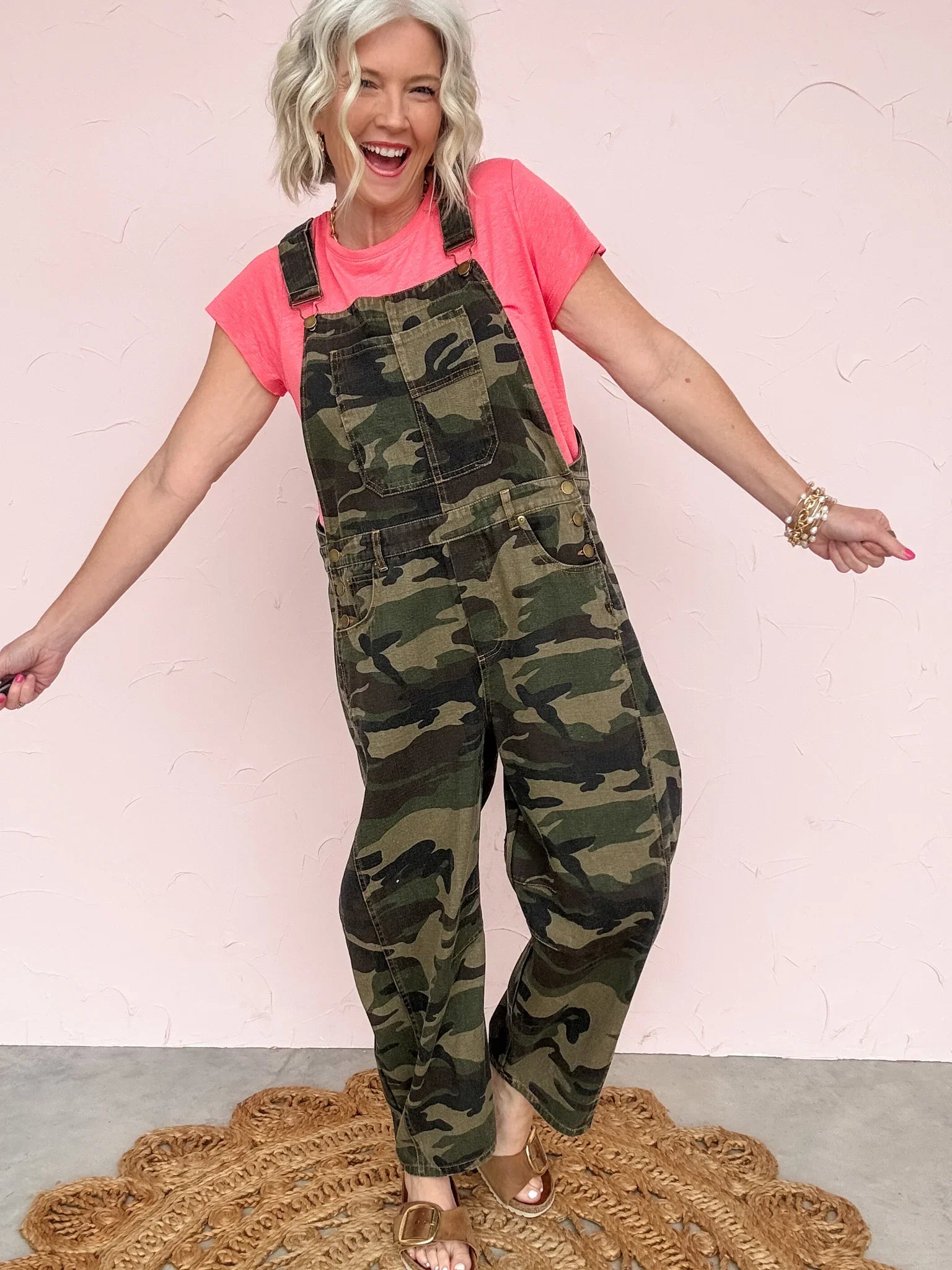 Hidden Agenda Camo Overalls