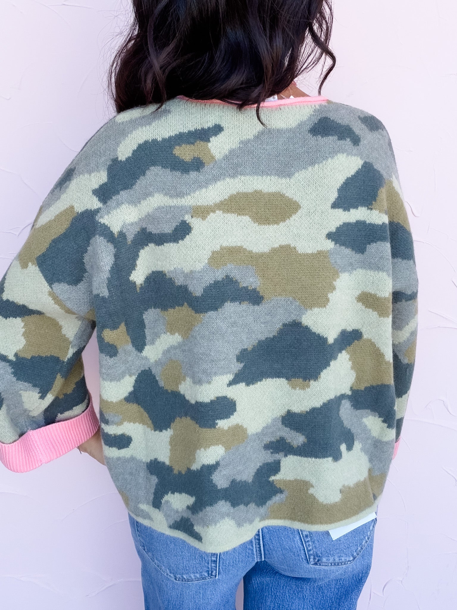 Camo Charm Sweater