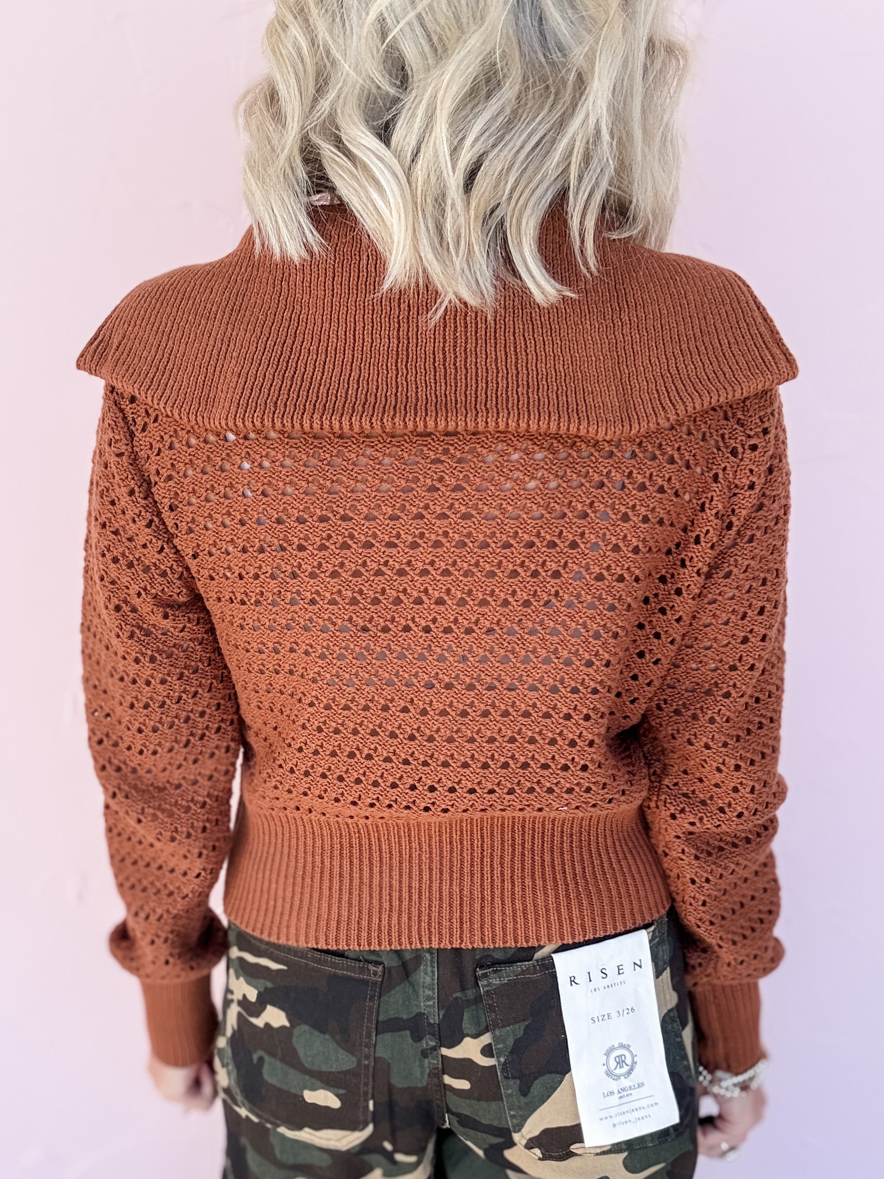 Neutral Ground Cropped Cardigan