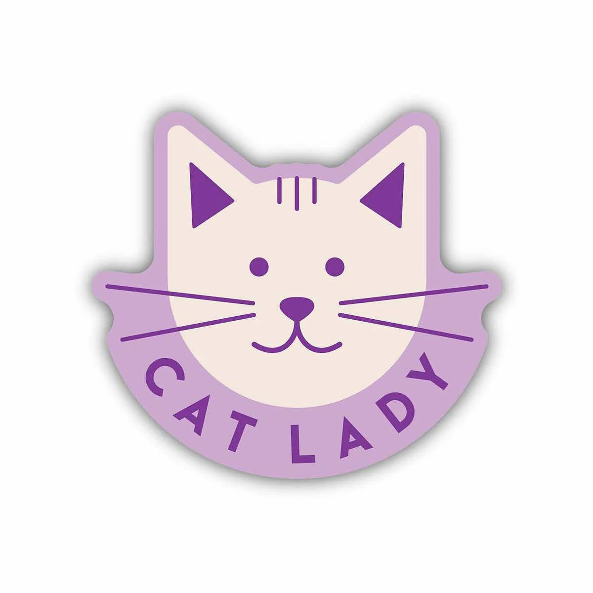 Cat Lady Sticker