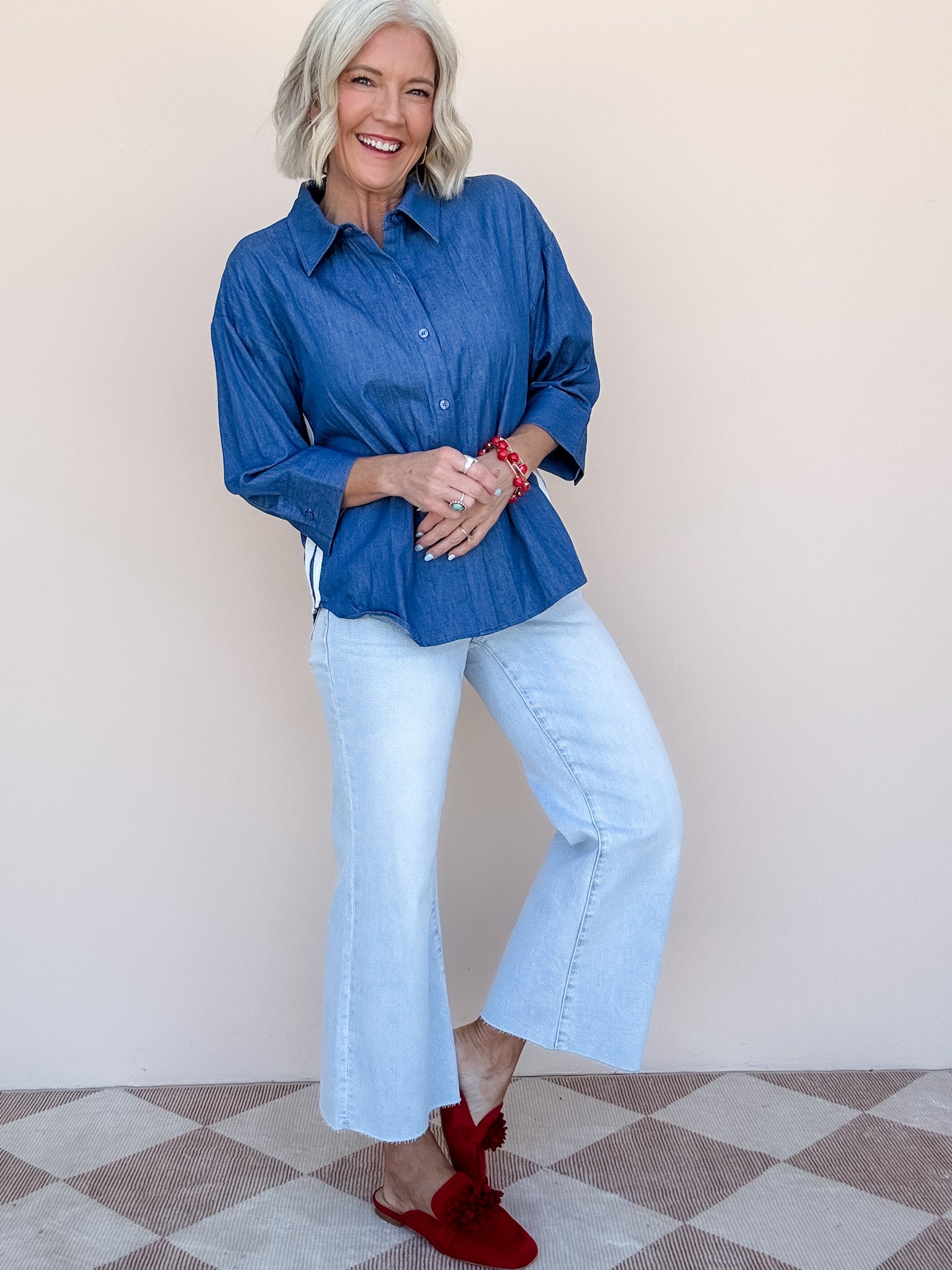 Side Story Button Down