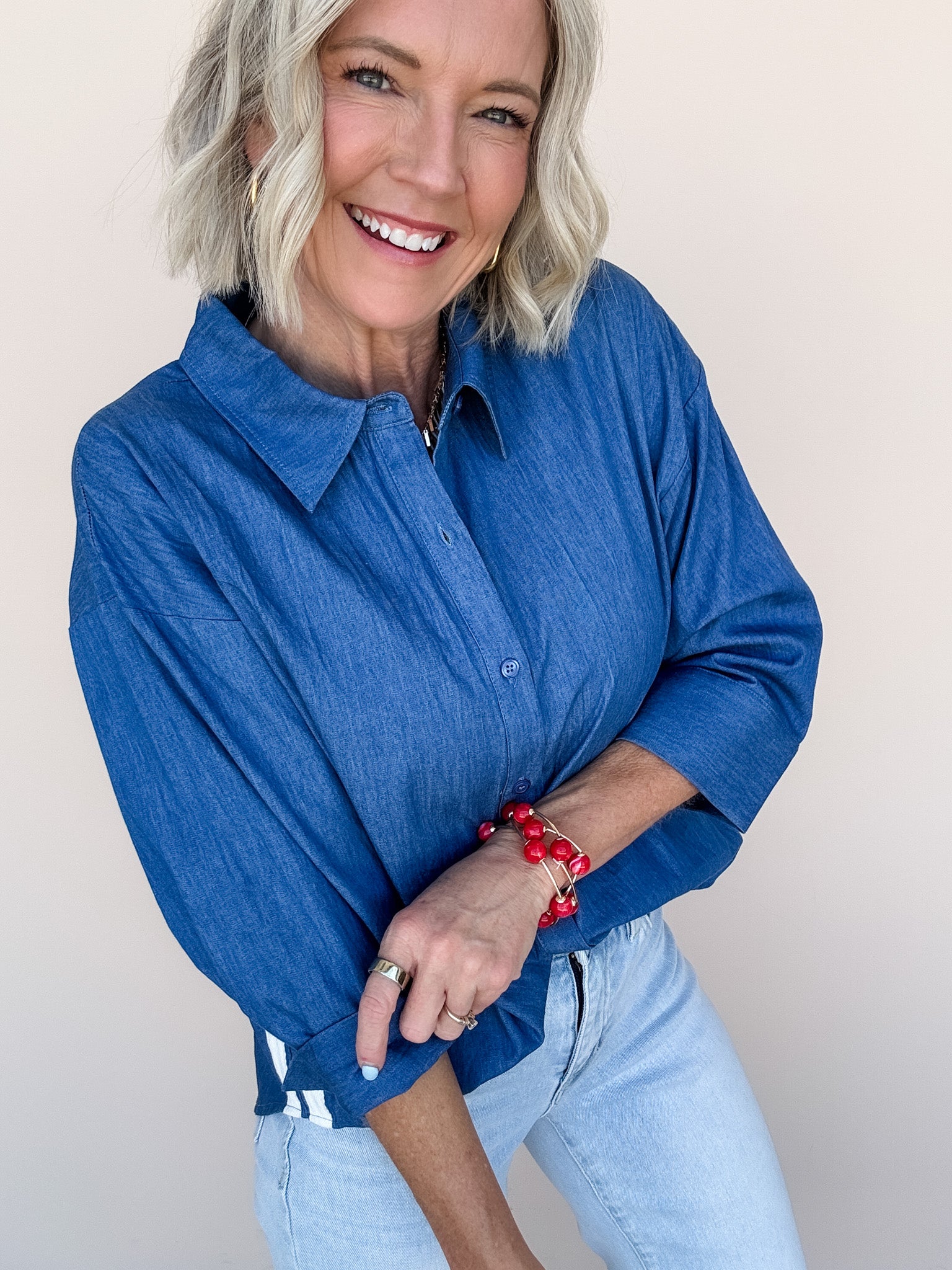 Side Story Button Down