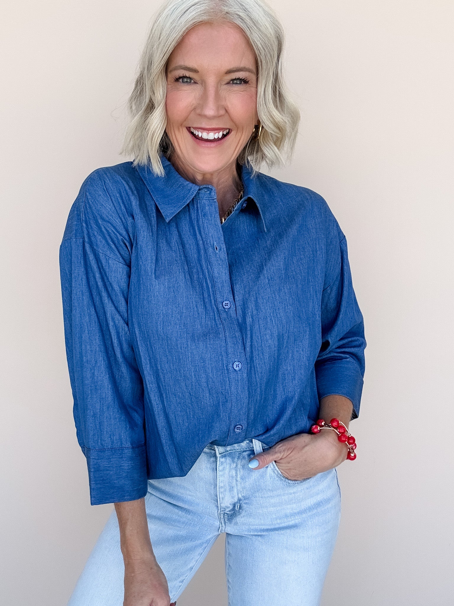 Side Story Button Down