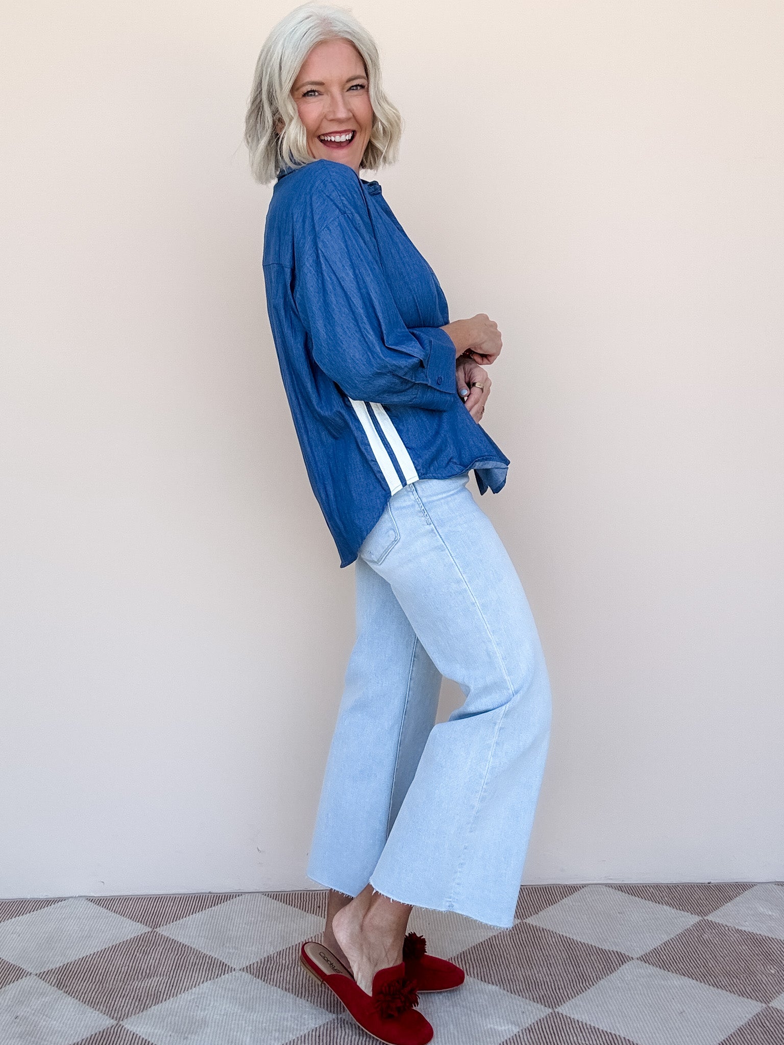 Side Story Button Down