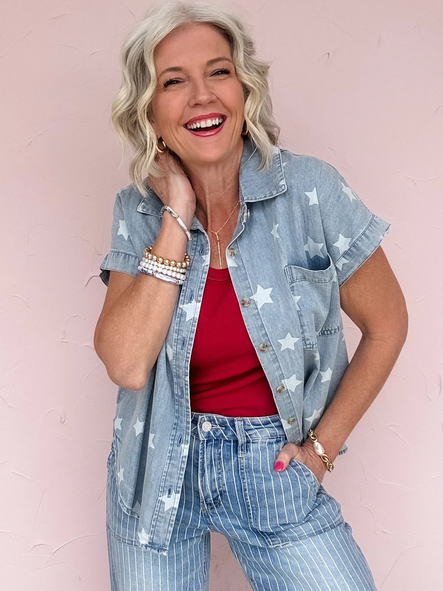 All Star Denim Top