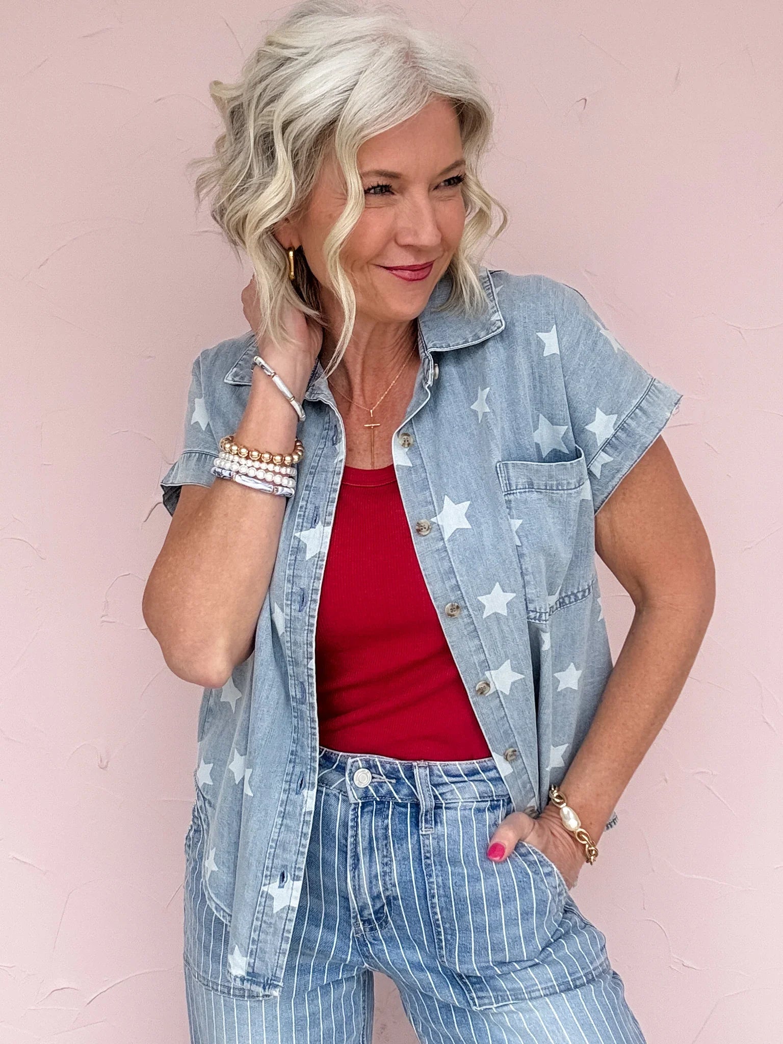 All Star Denim Top