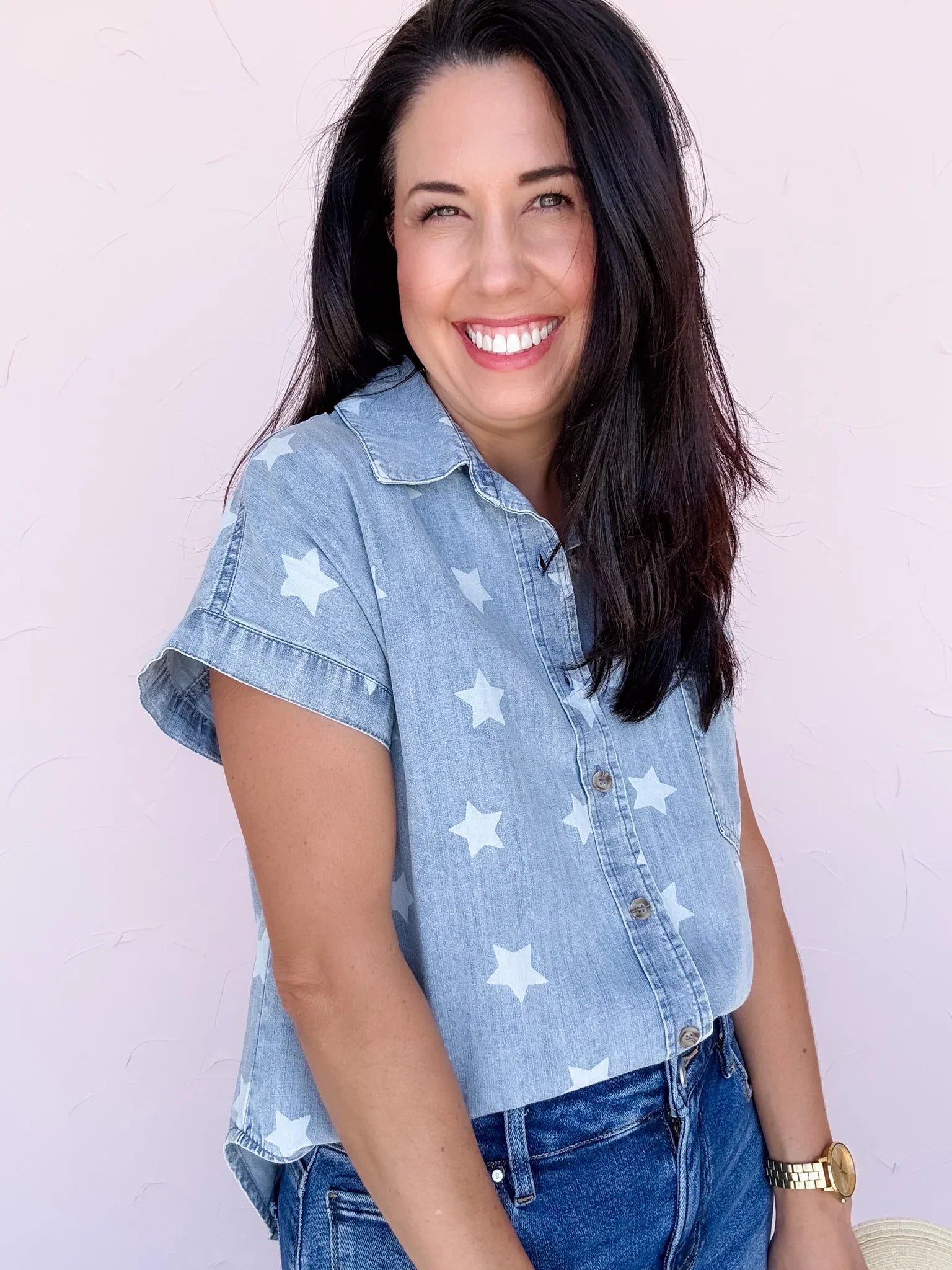 All Star Denim Top