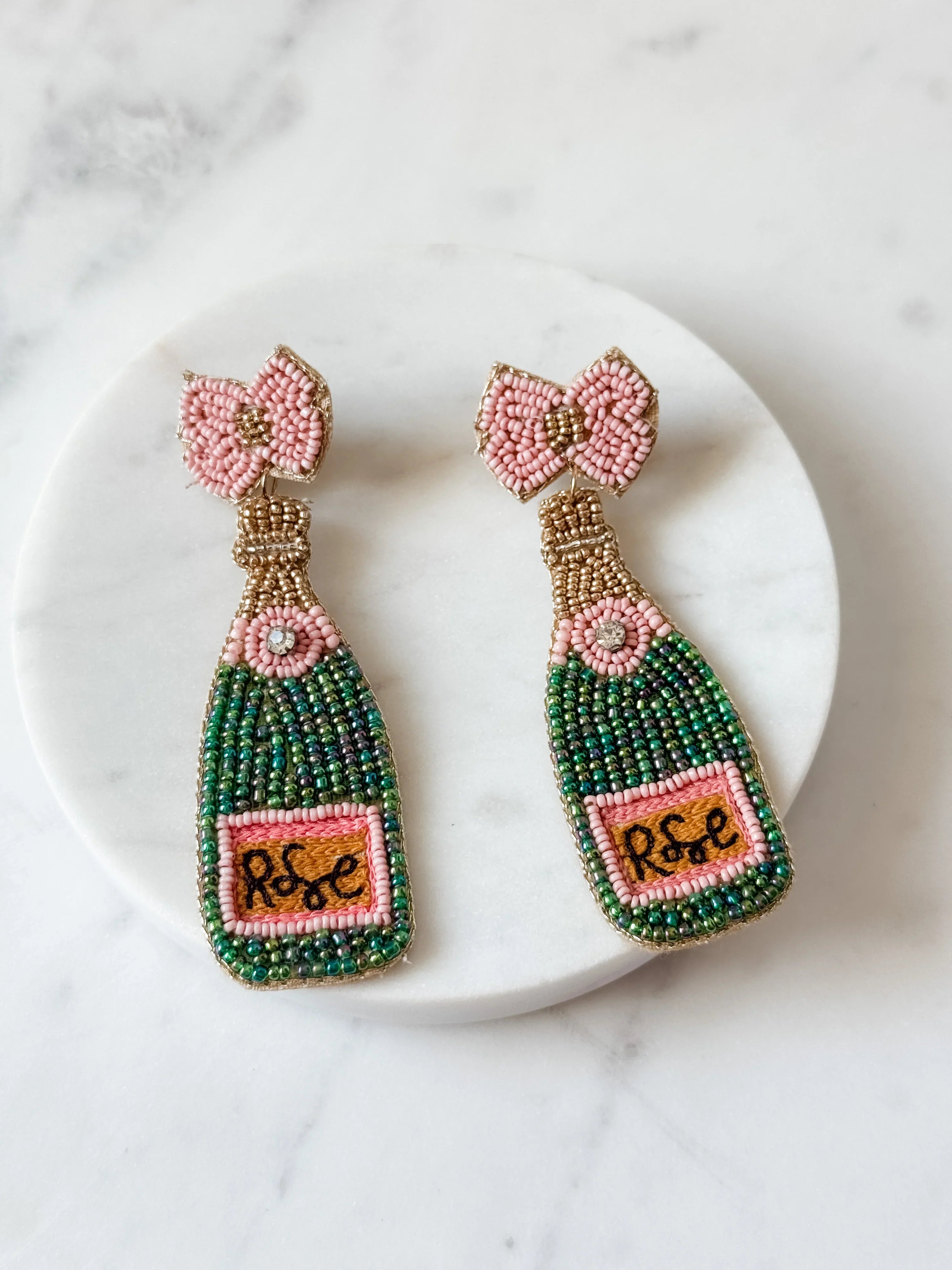 Rosé All Day Earrings