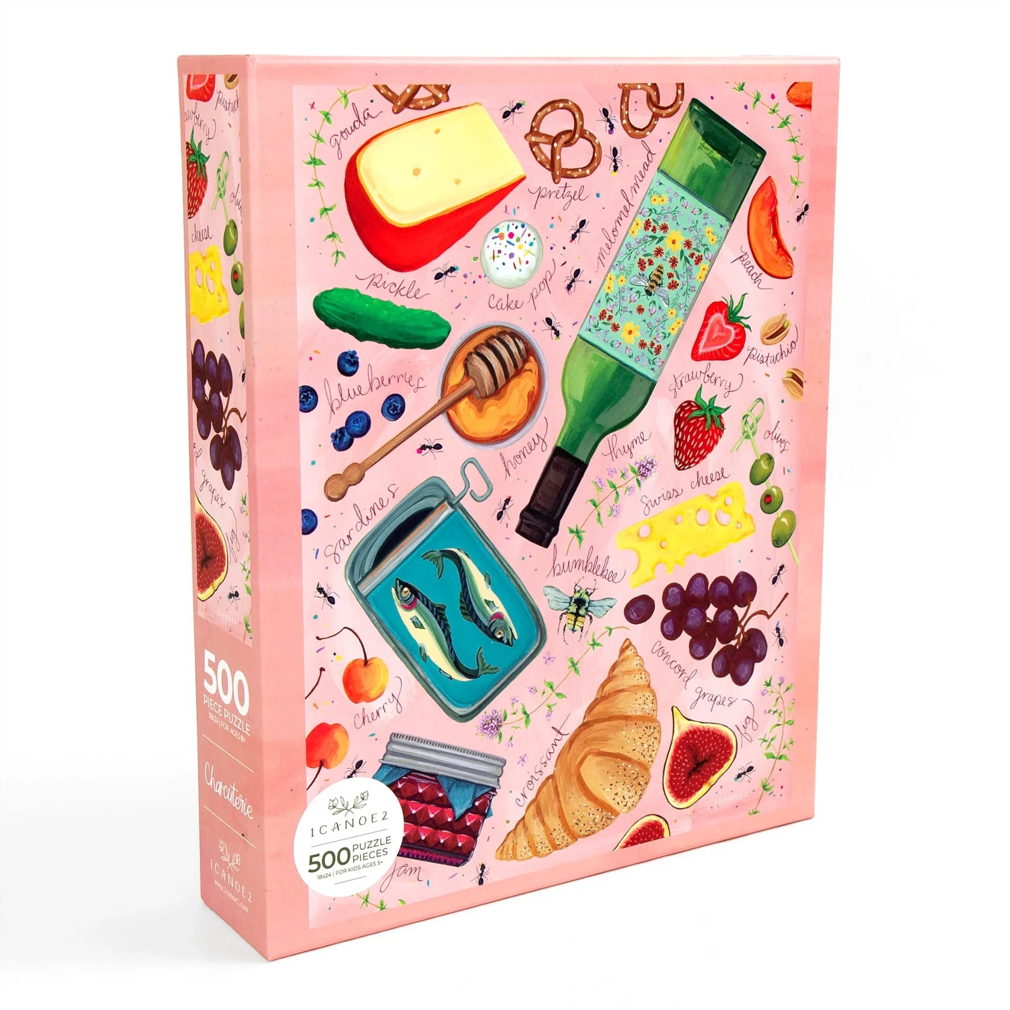 Charcuterie Food | 500 Piece Jigsaw Puzzle