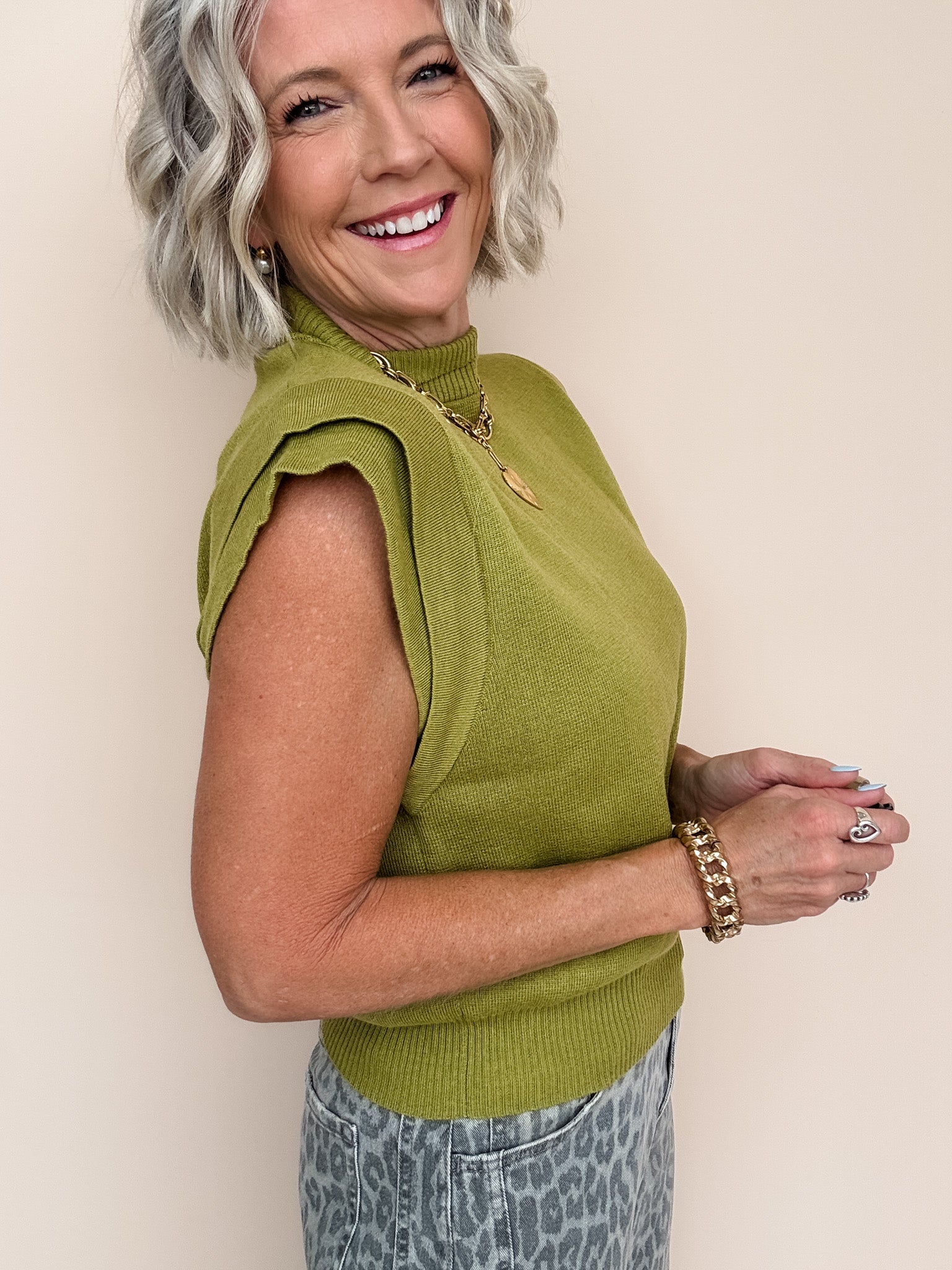 Fern & Found Knit Top
