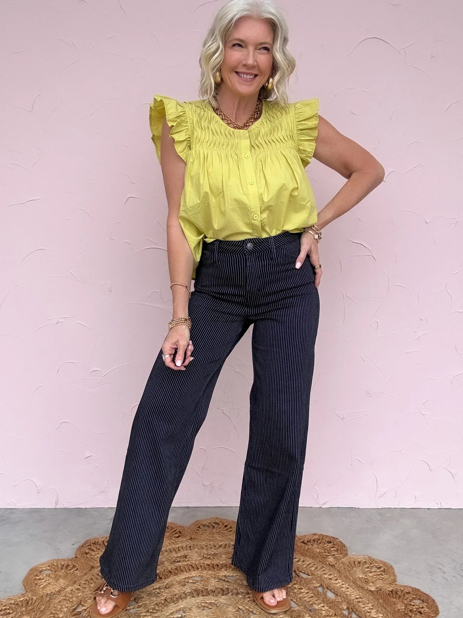 Chartreuse Charm Top - 30% Off