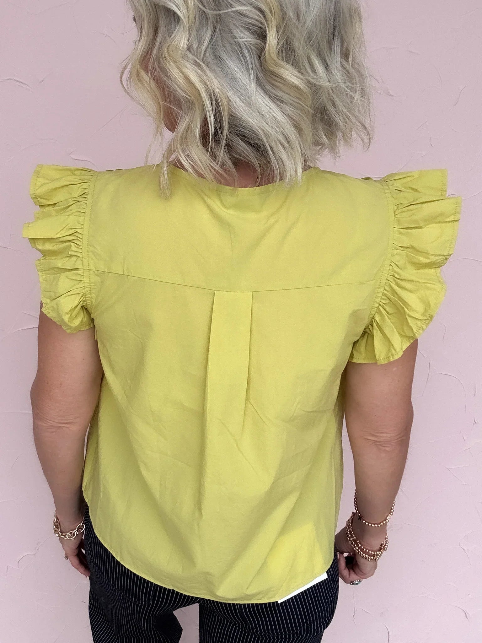 Chartreuse Charm Top - 30% Off