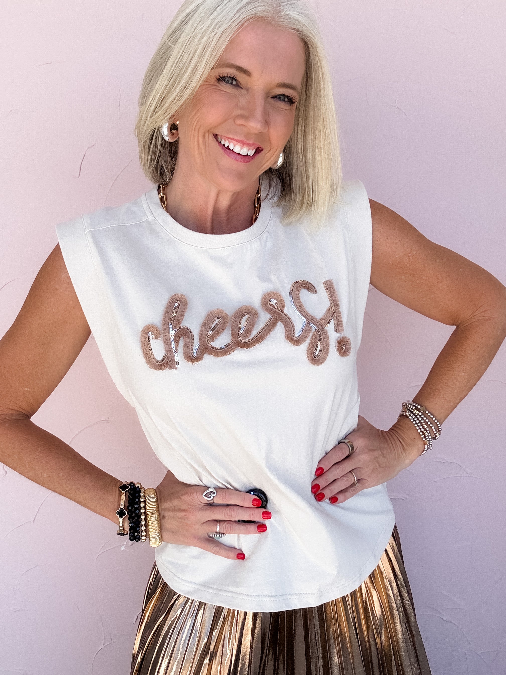 Cheers Sparkle Tee