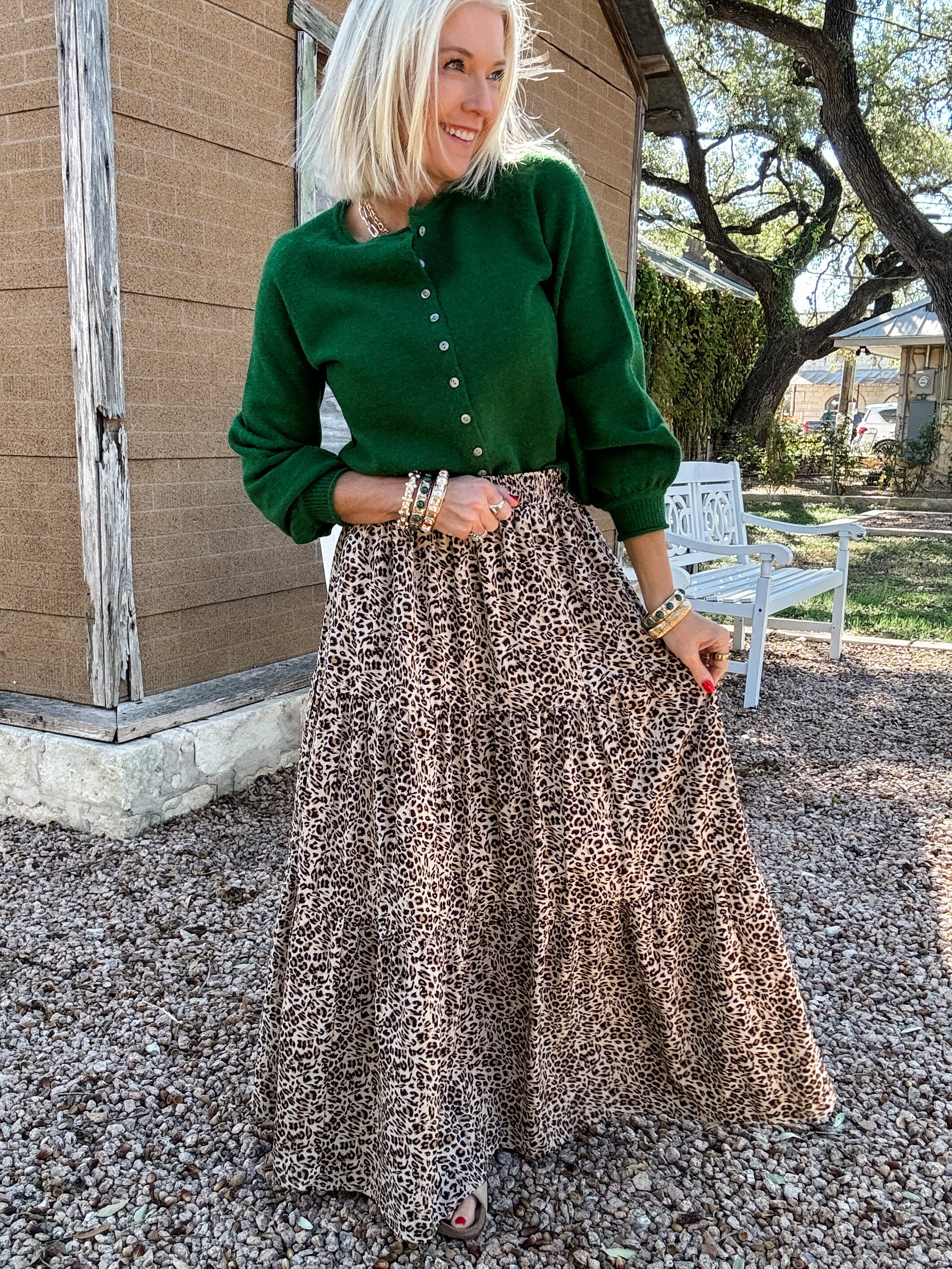 Wild Whisper Maxi Skirt