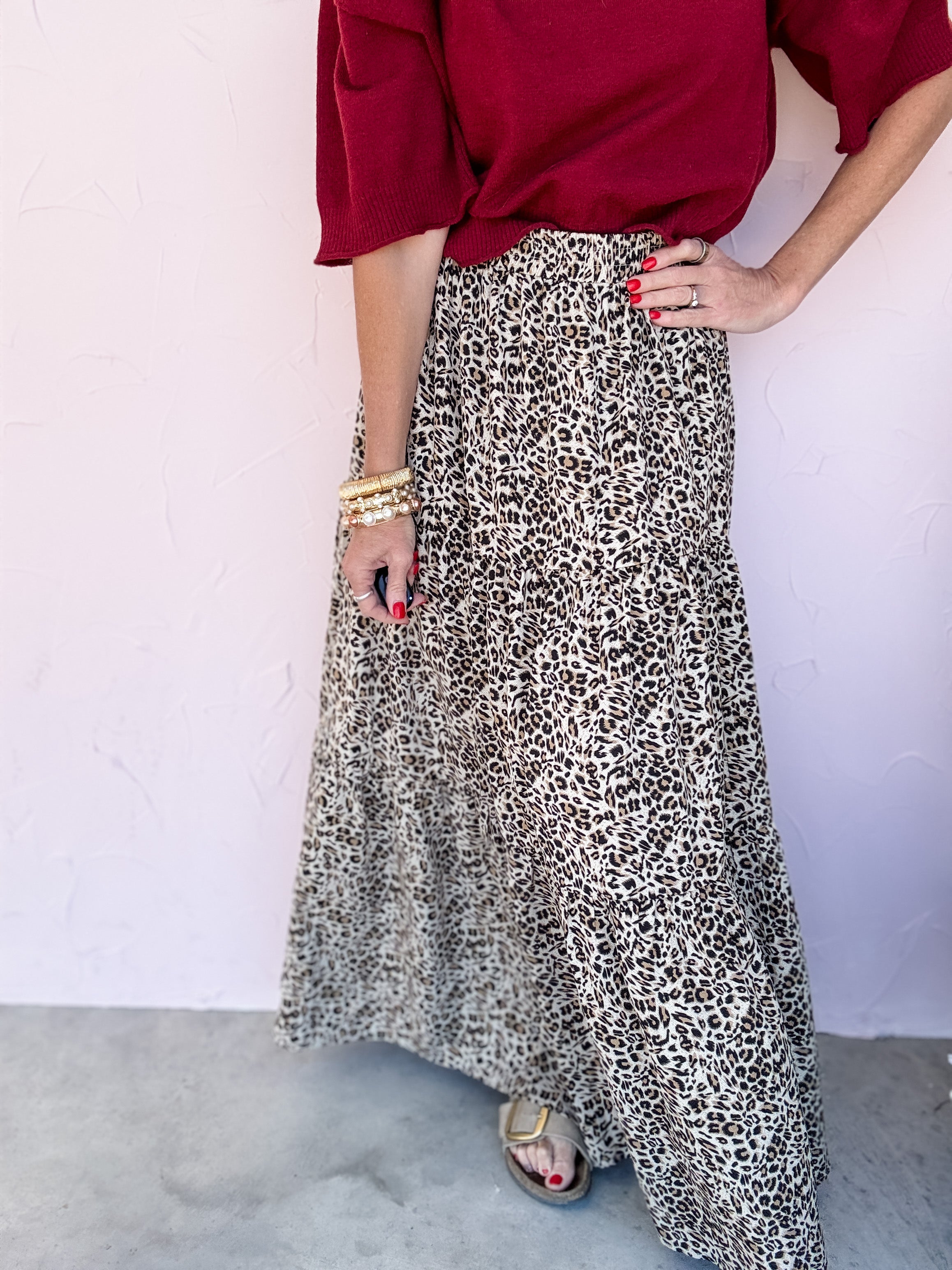 Wild Whisper Maxi Skirt