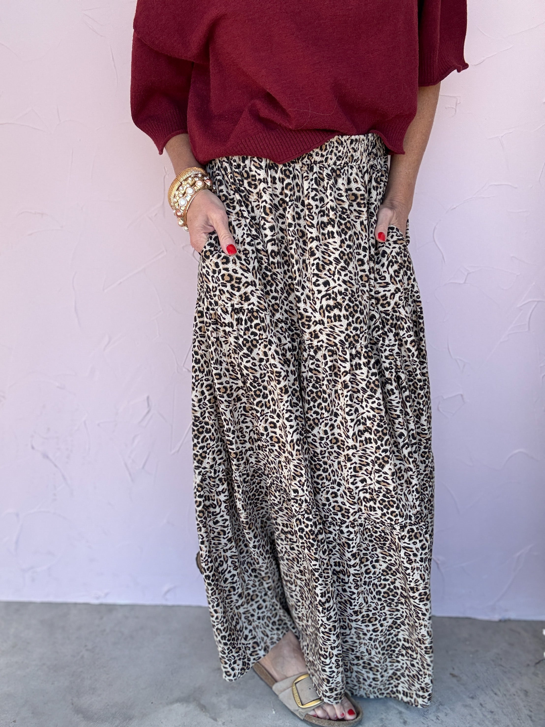 Wild Whisper Maxi Skirt