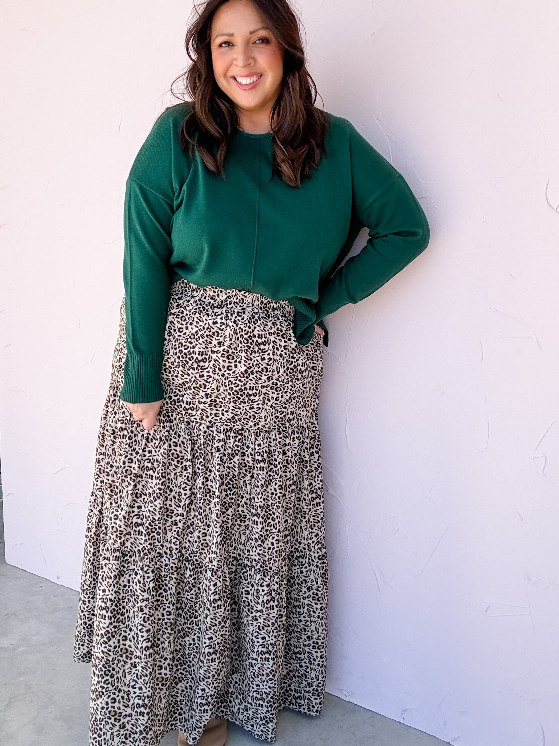Wild Whisper Maxi Skirt