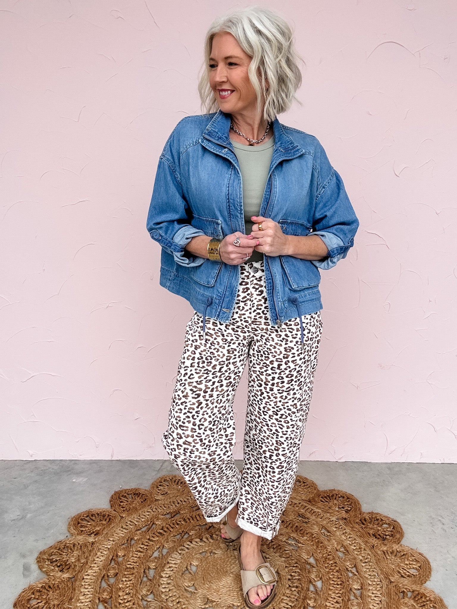 Caught Your Eye Barrel Jeans