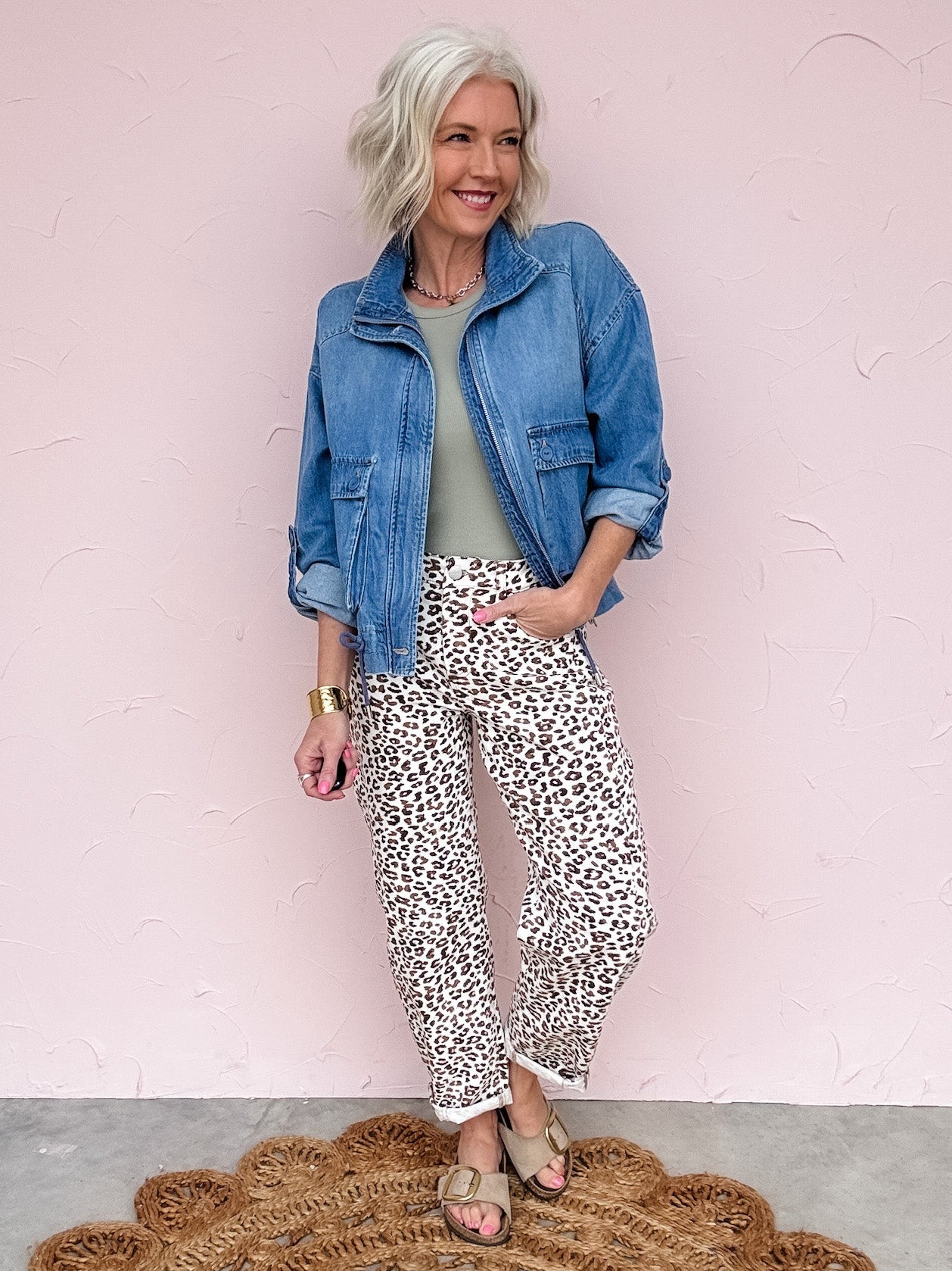 Caught Your Eye Barrel Jeans