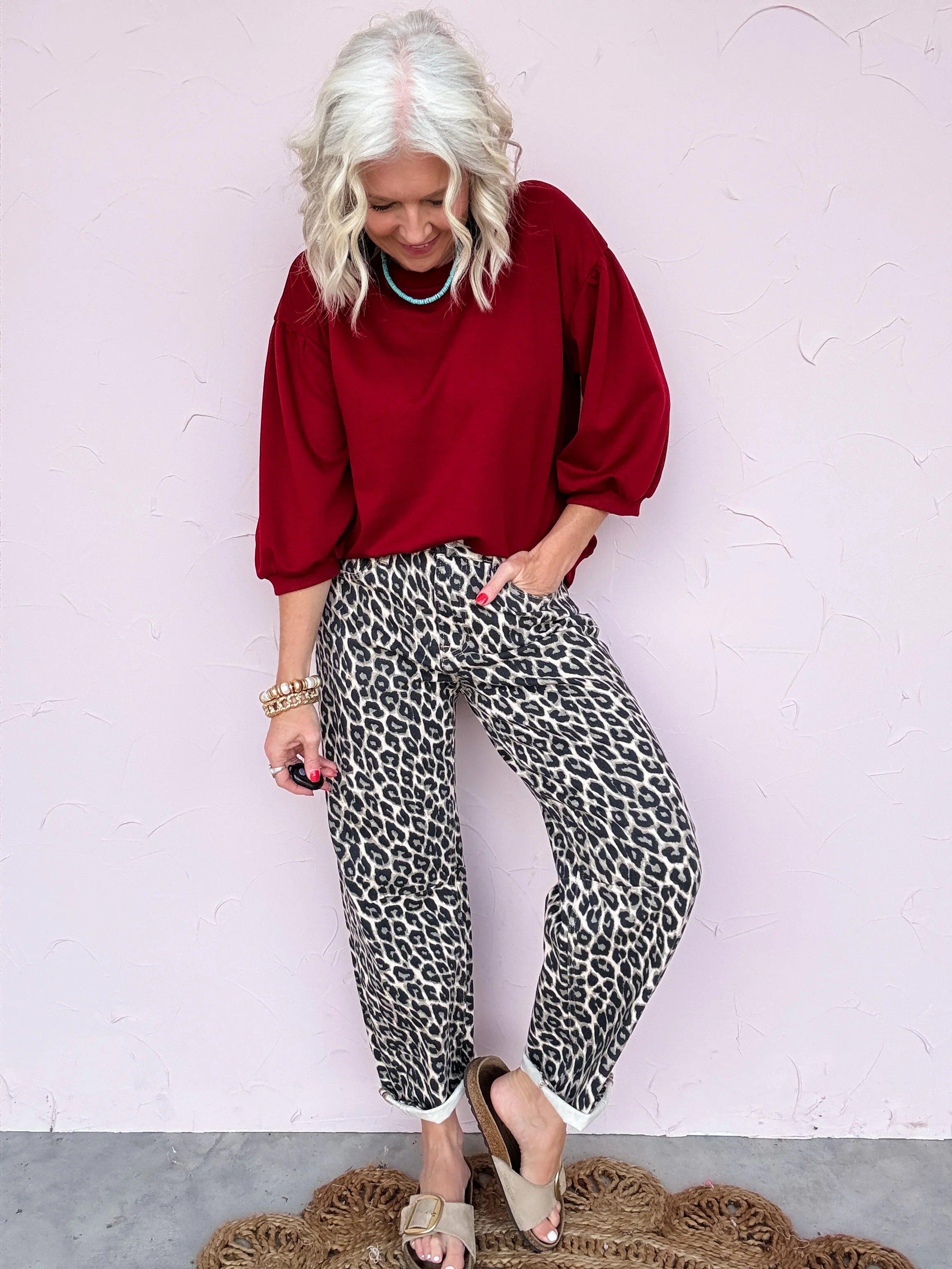 Spot On Barrel Jeans