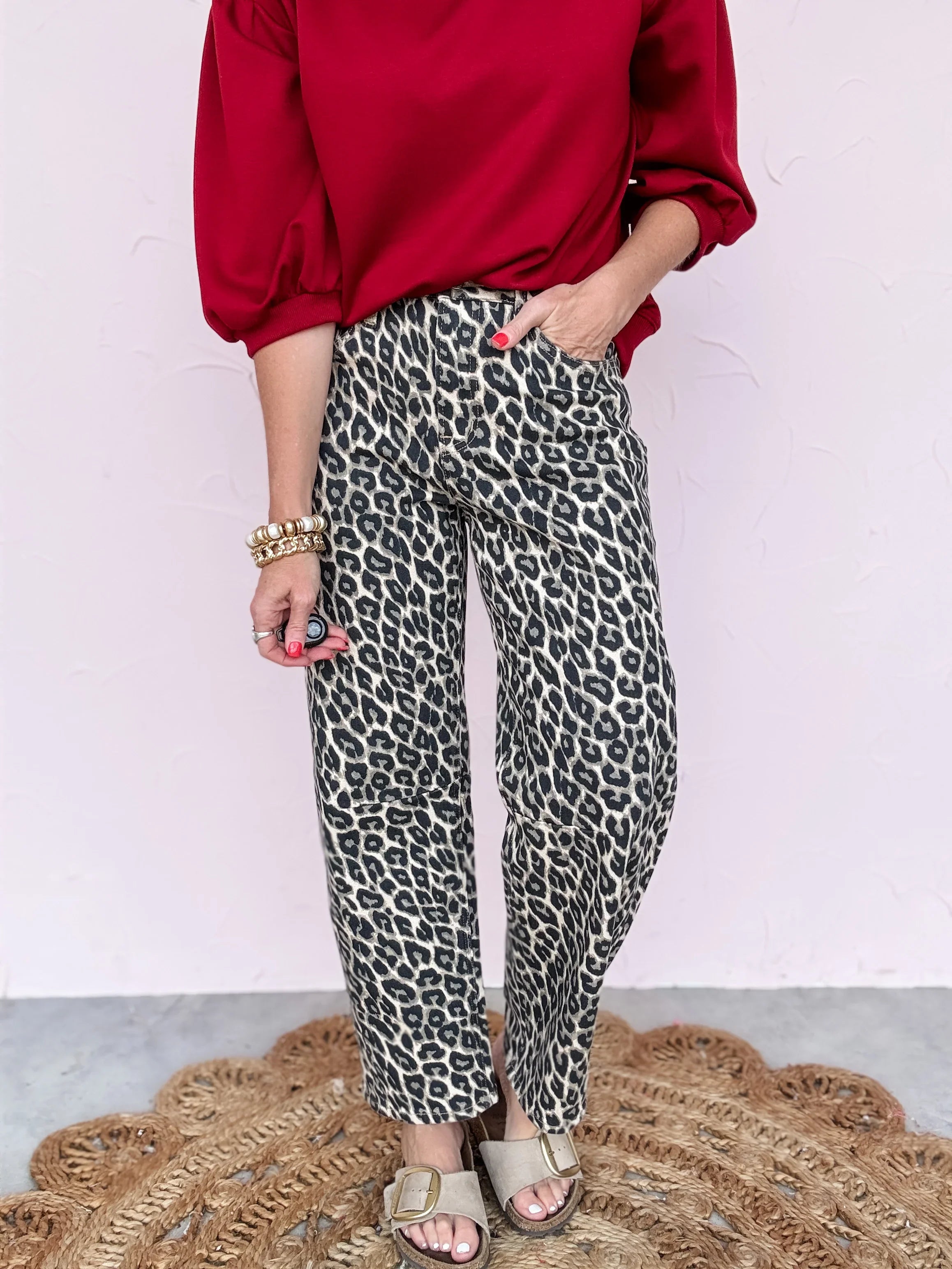 Spot On Barrel Jeans