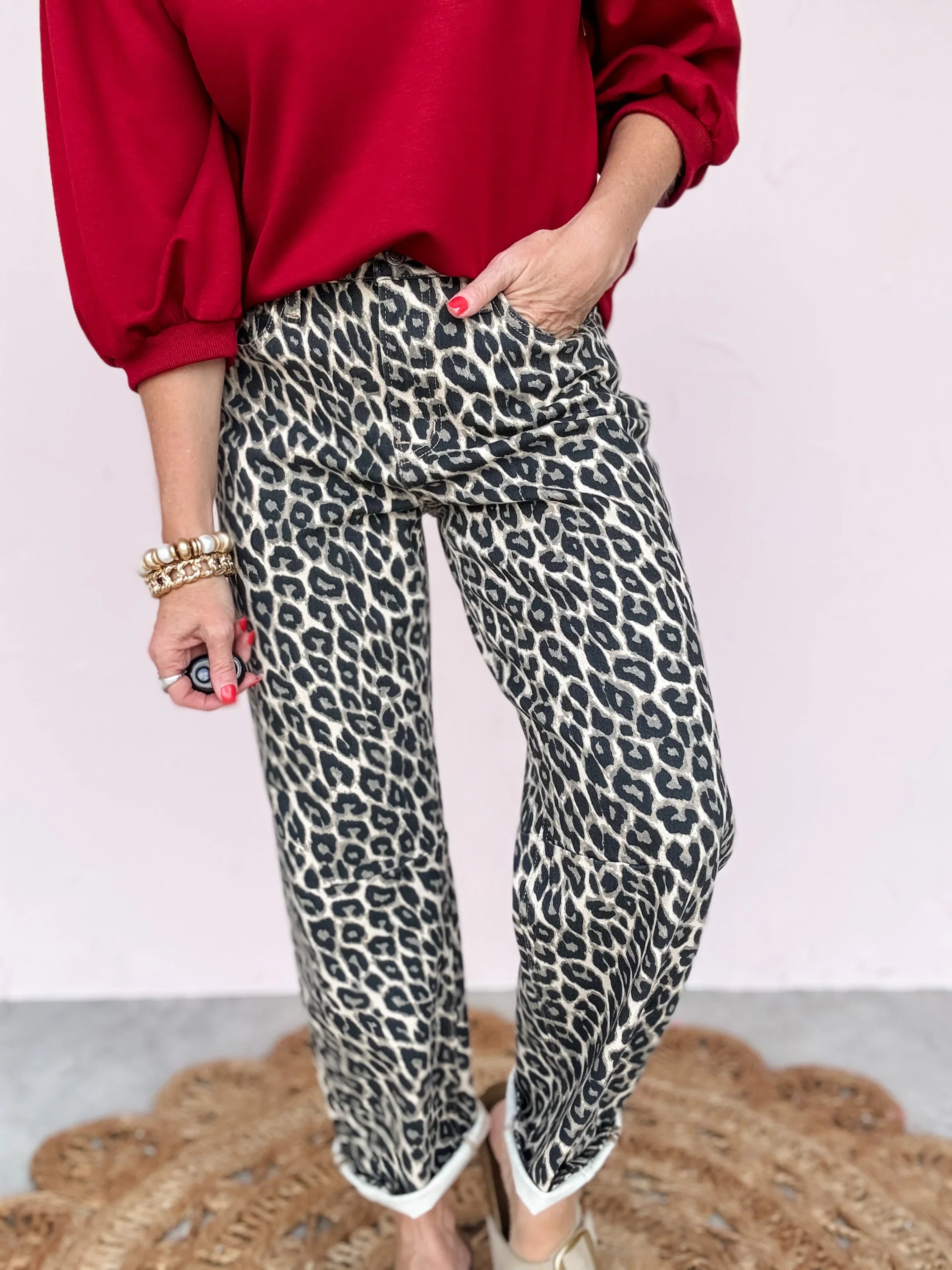 Spot On Barrel Jeans