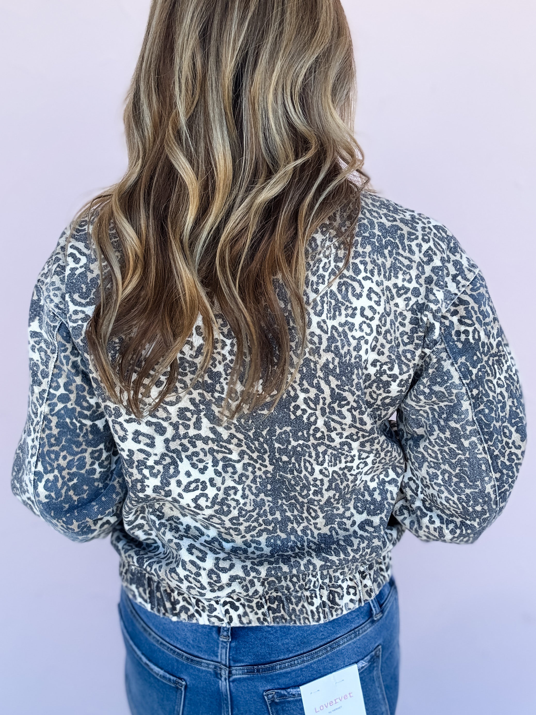 Spotlight Denim Bomber Jacket