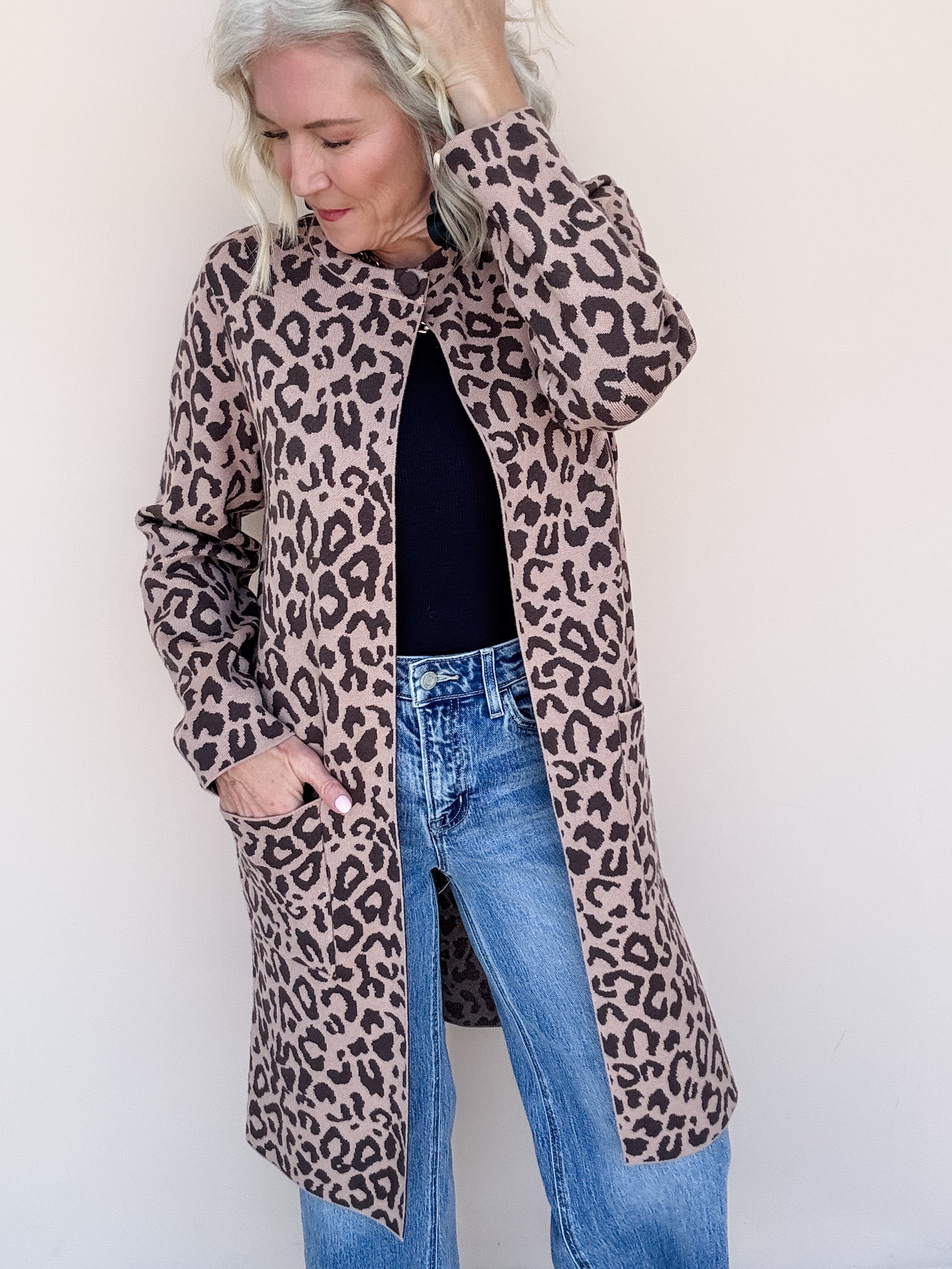 Caped In Style Cardigan