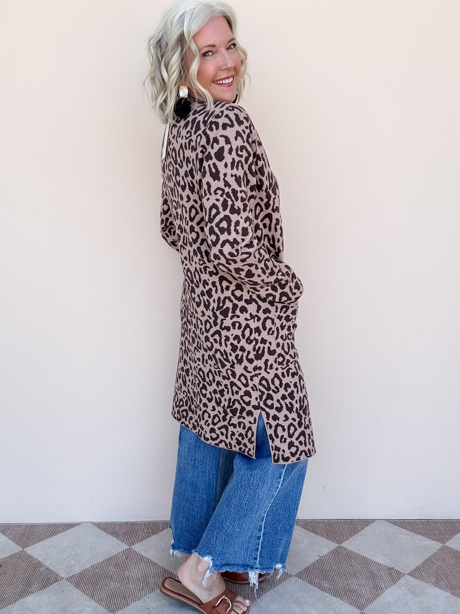 Caped In Style Cardigan