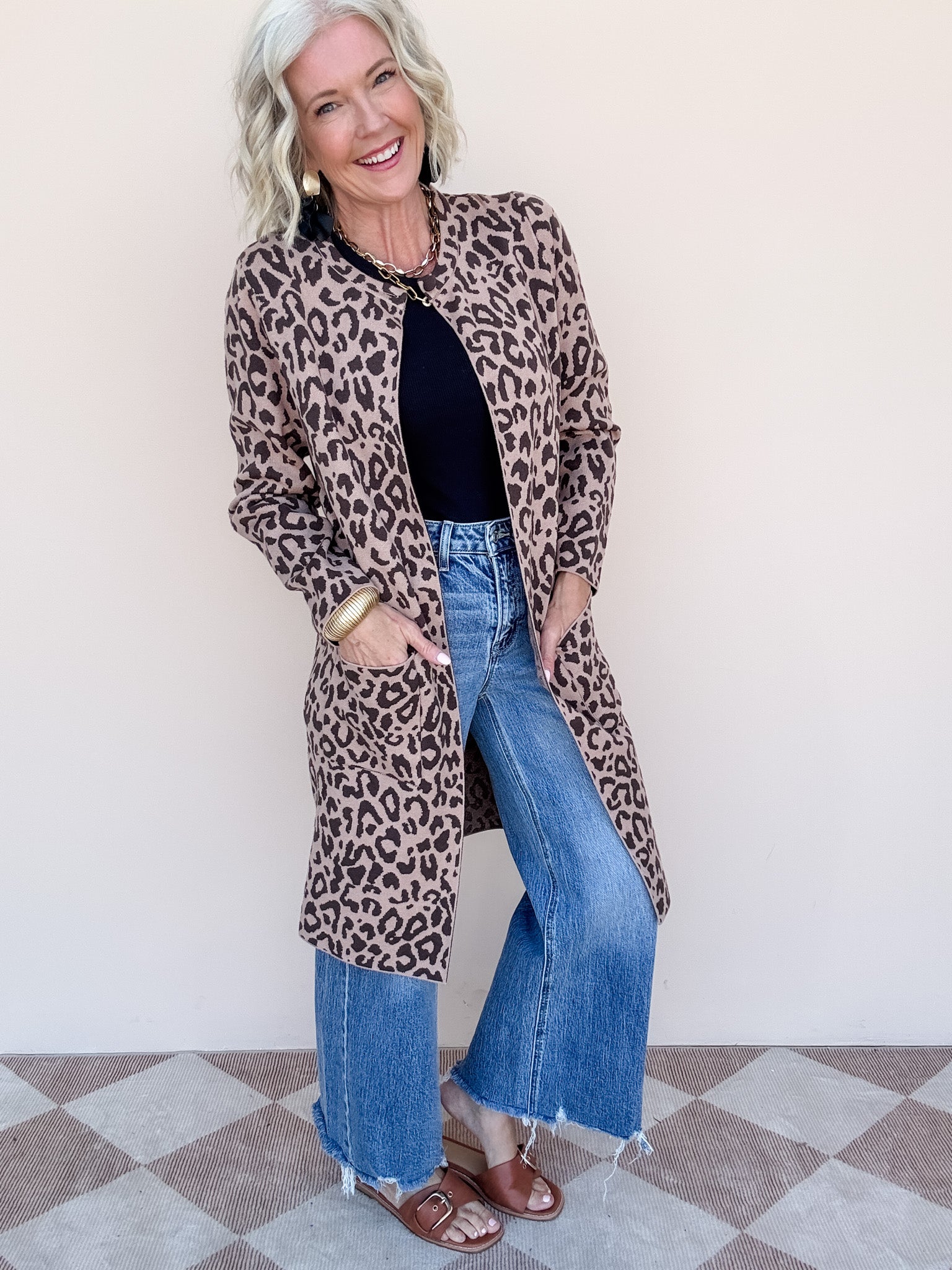Caped In Style Cardigan