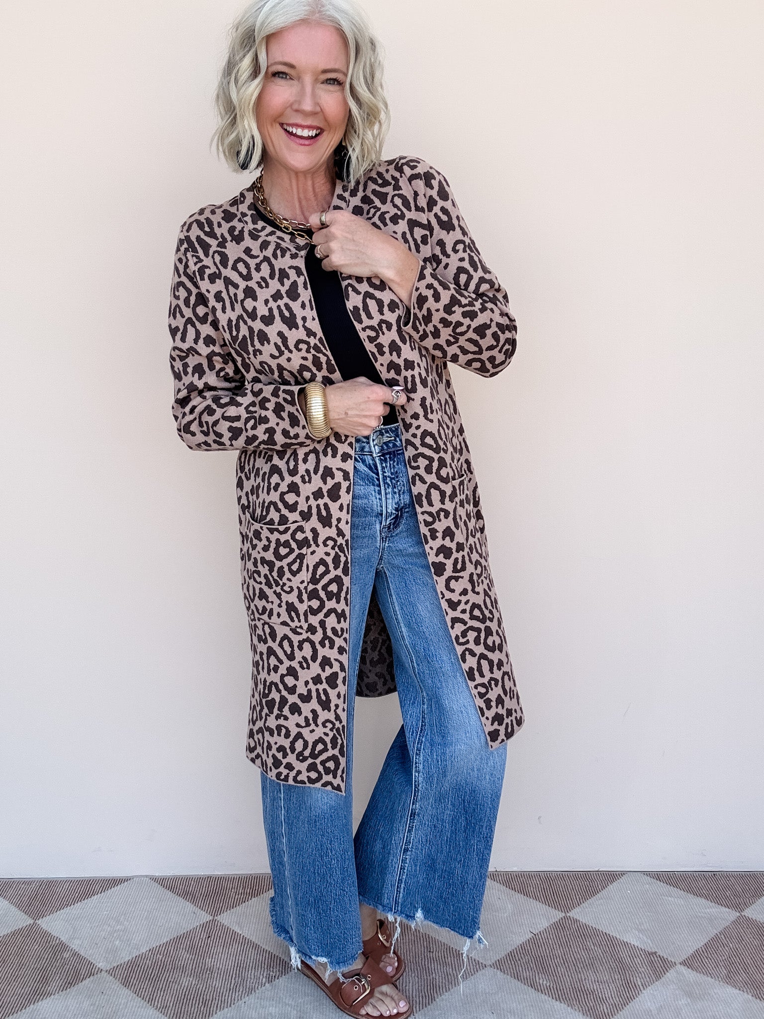 Caped In Style Cardigan