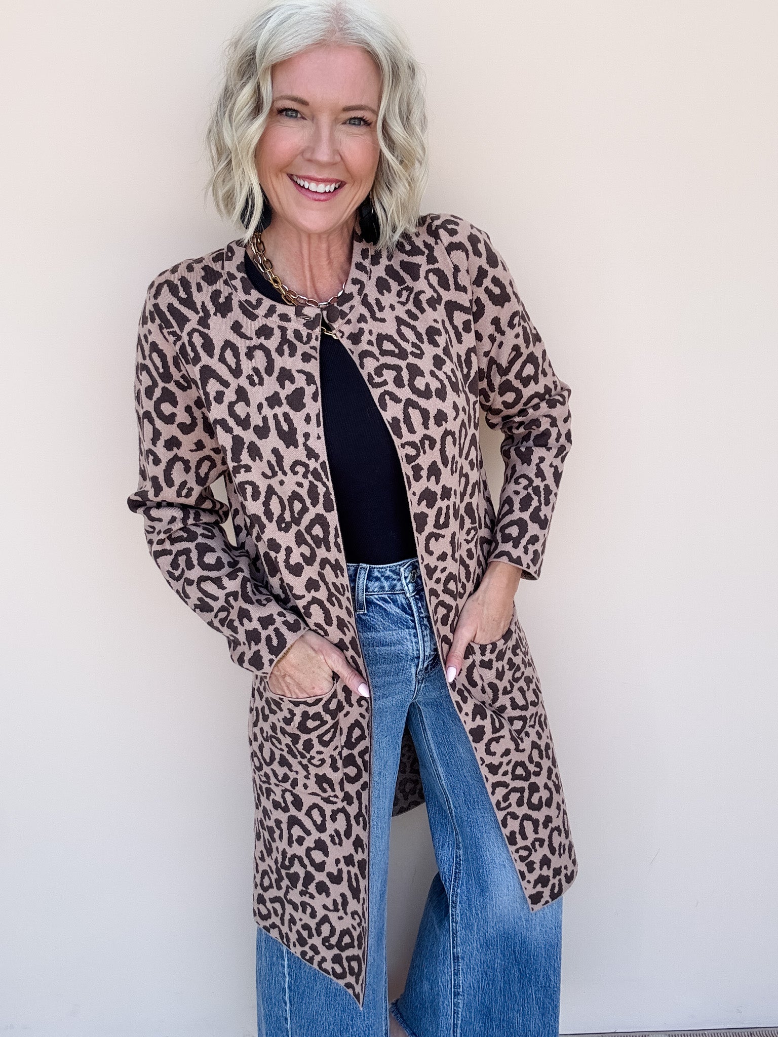 Caped In Style Cardigan