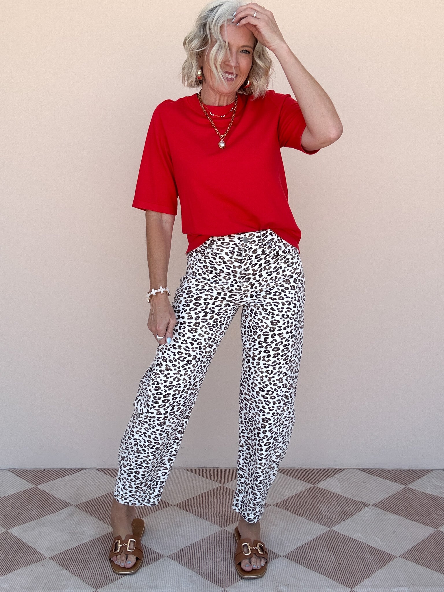 Caught Your Eye Barrel Jeans